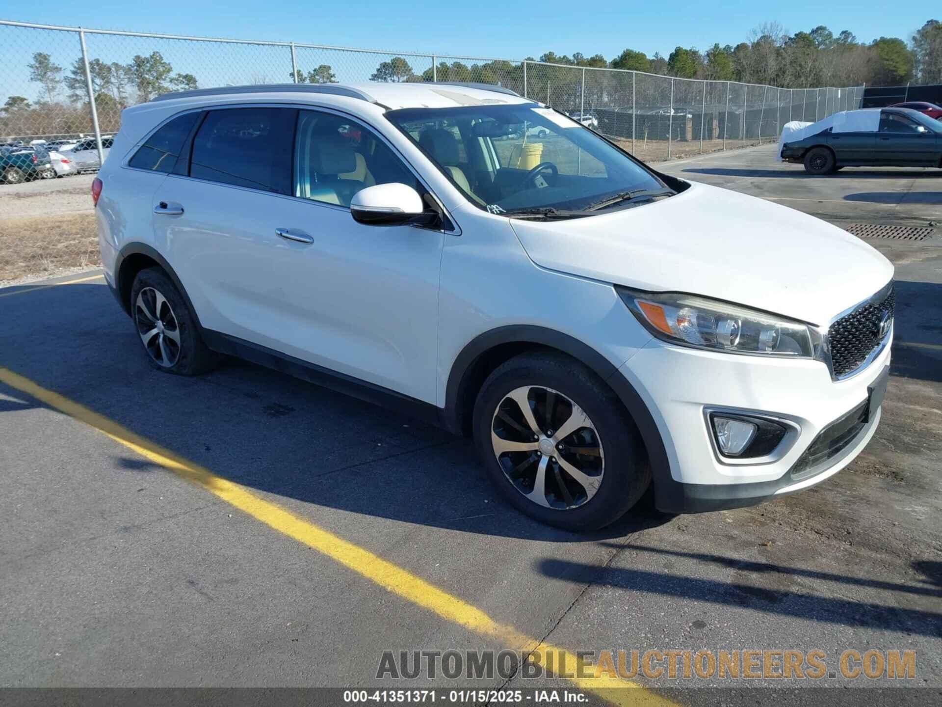 5XYPHDA53GG124681 KIA SORENTO 2016