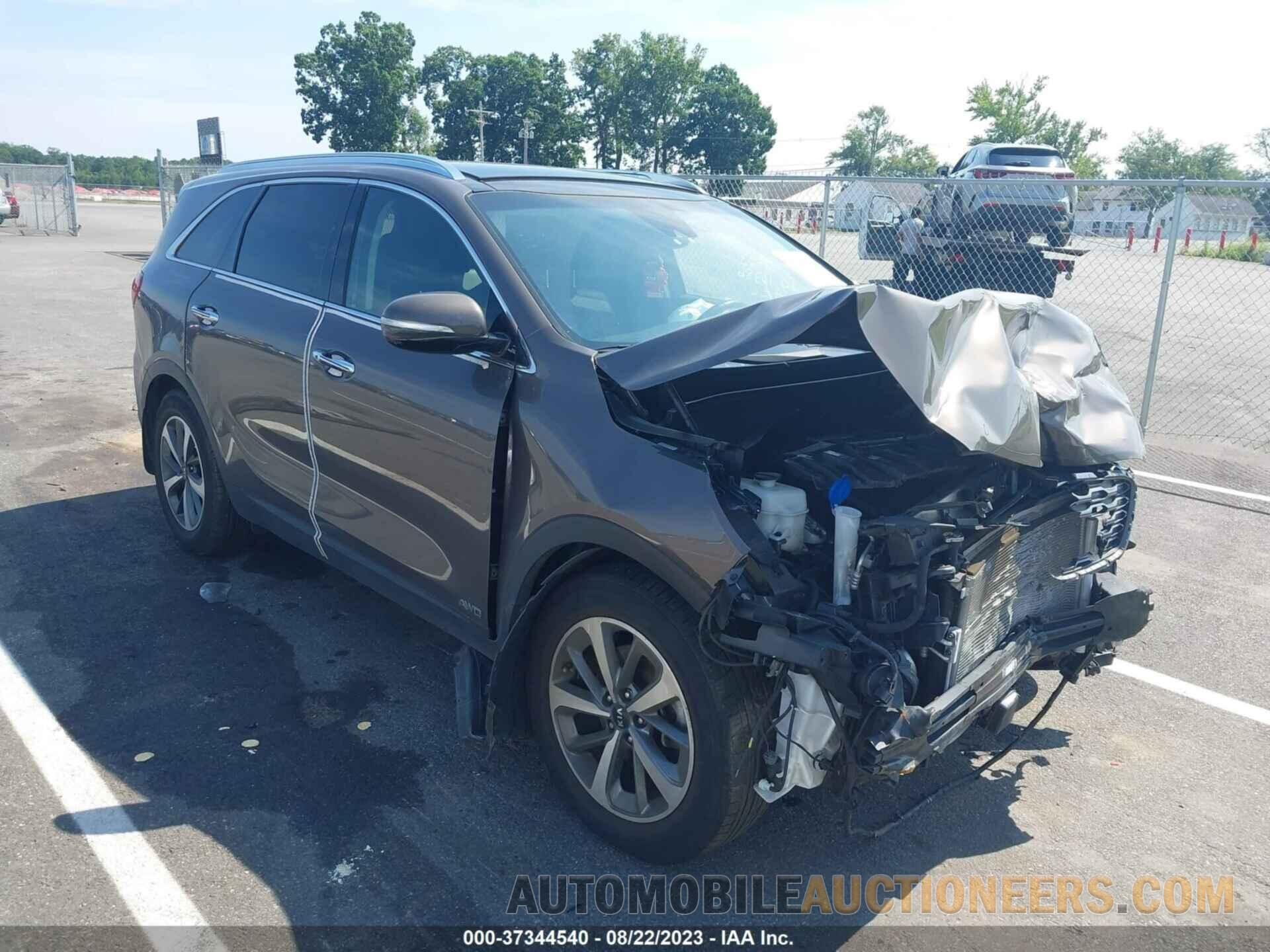 5XYPHDA54KG452491 KIA SORENTO 2019