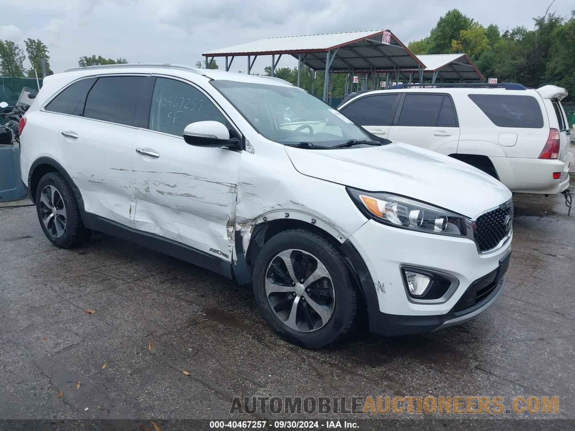 5XYPHDA55GG110894 KIA SORENTO 2016