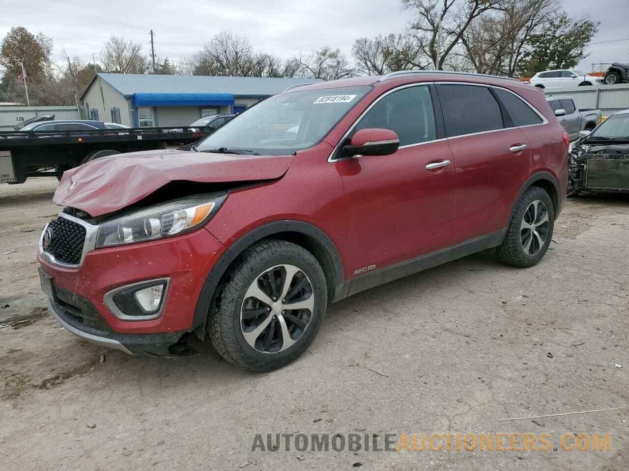 5XYPHDA55GG118378 KIA SORENTO 2016