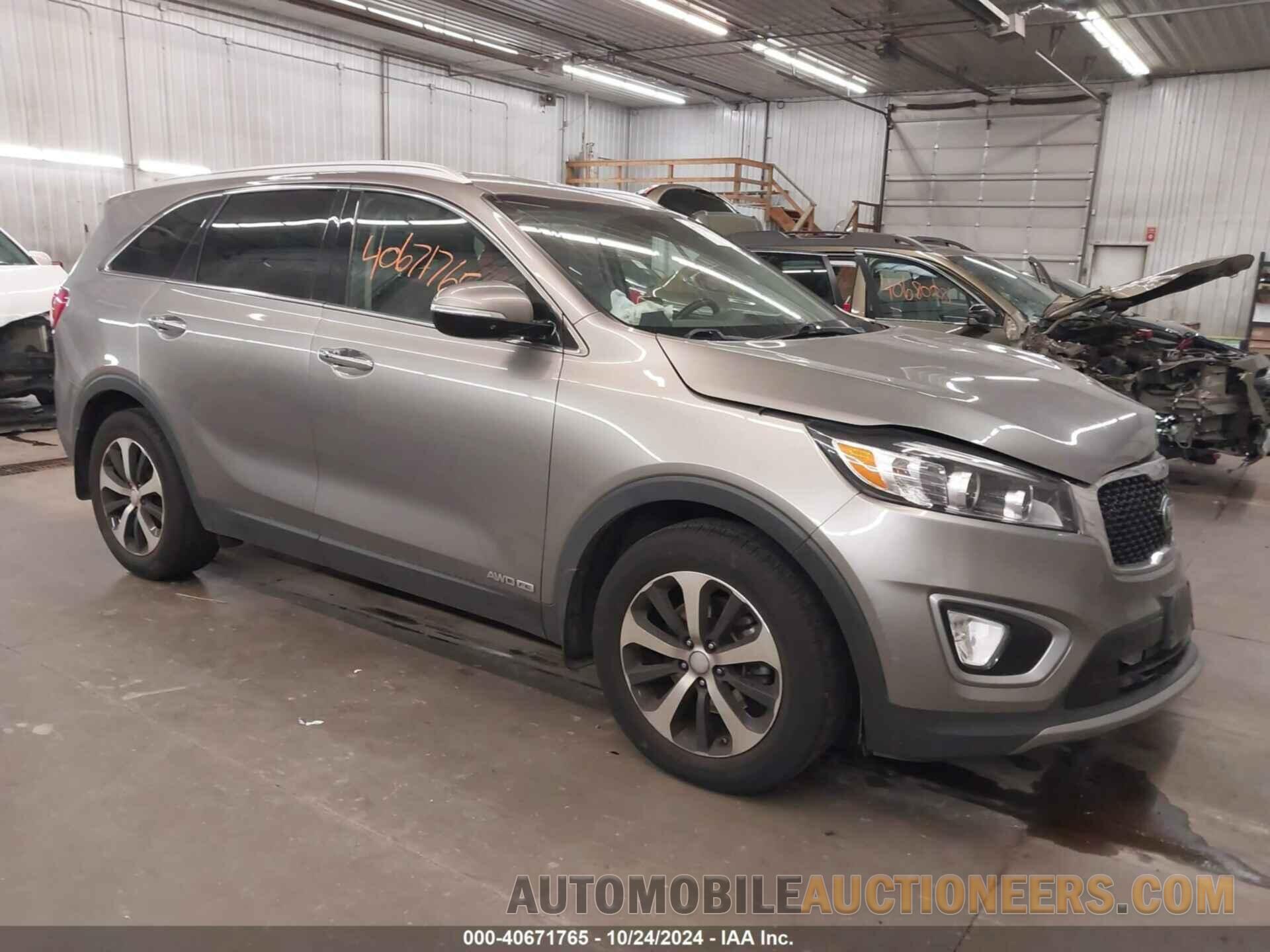 5XYPHDA55HG236433 KIA SORENTO 2017