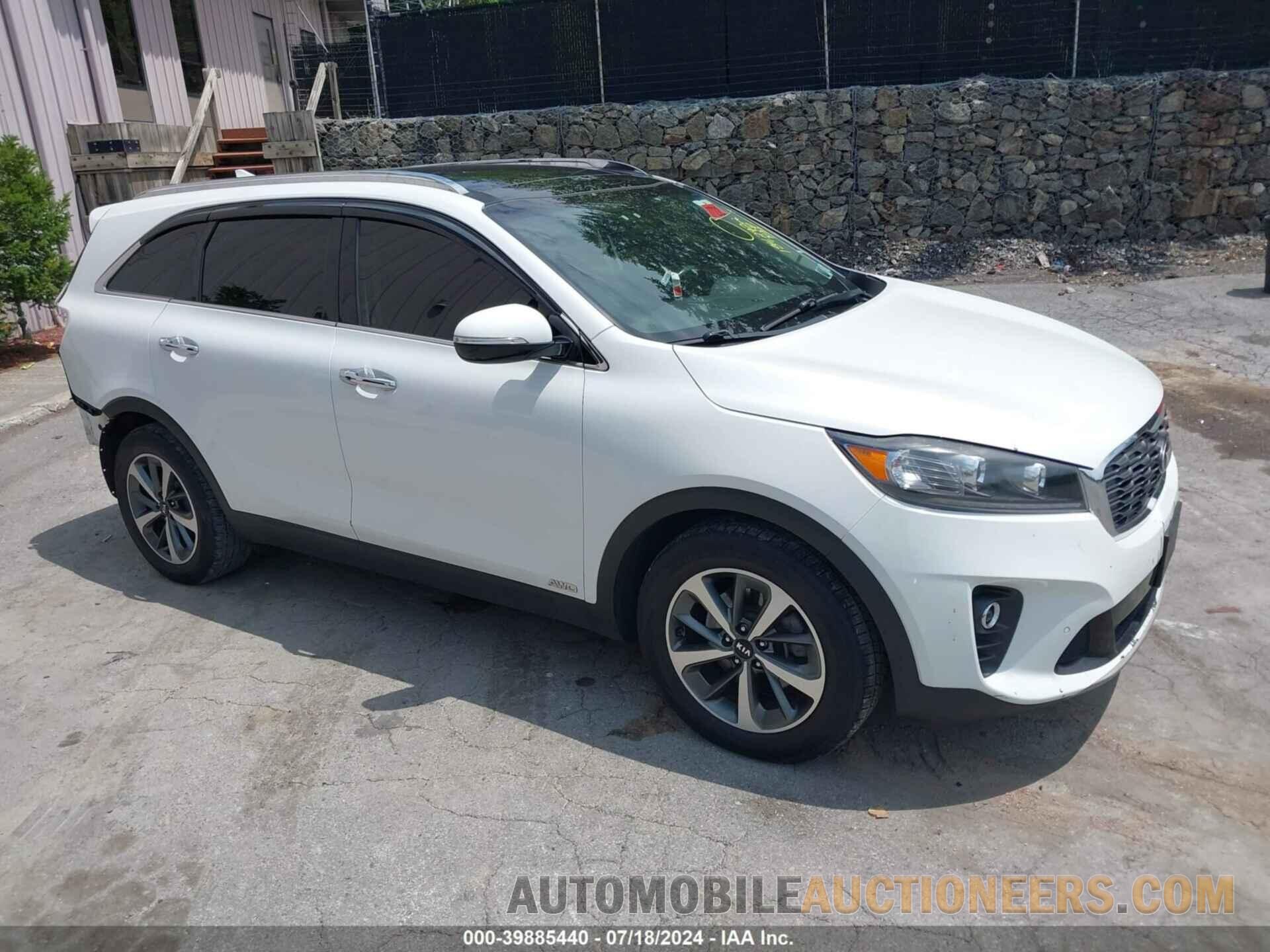 5XYPHDA55KG466822 KIA SORENTO 2019