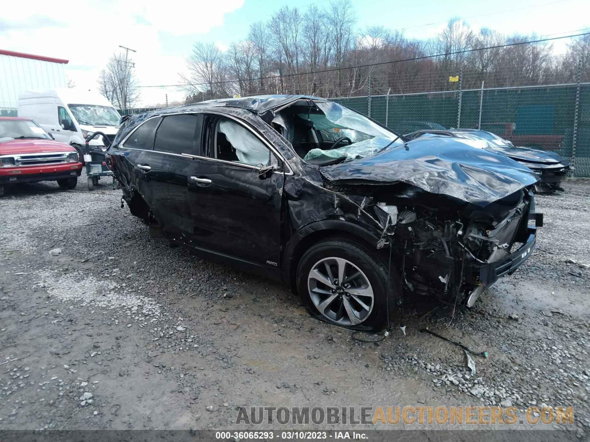 5XYPHDA55KG477819 KIA SORENTO 2019