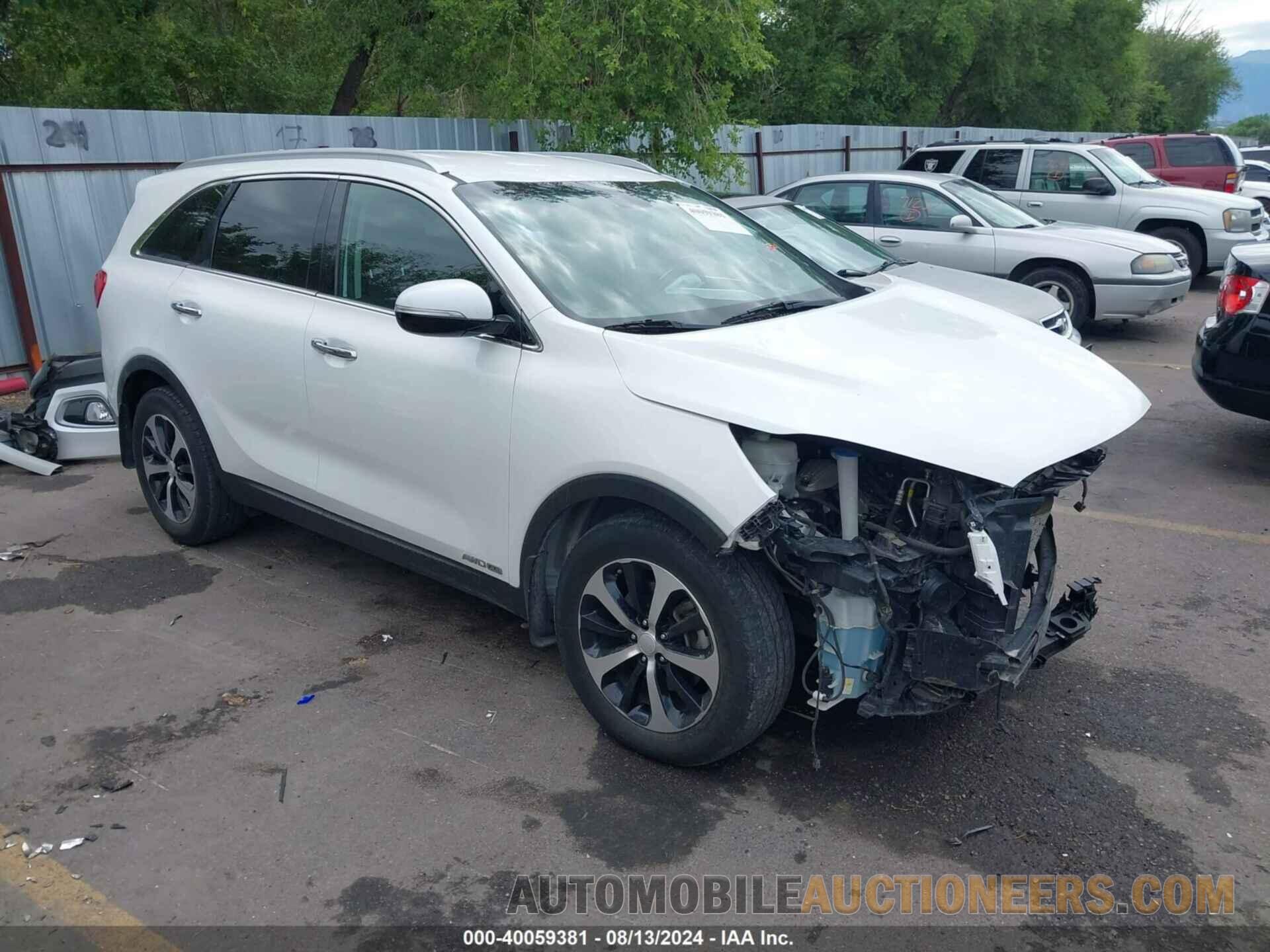 5XYPHDA56GG152782 KIA SORENTO 2016