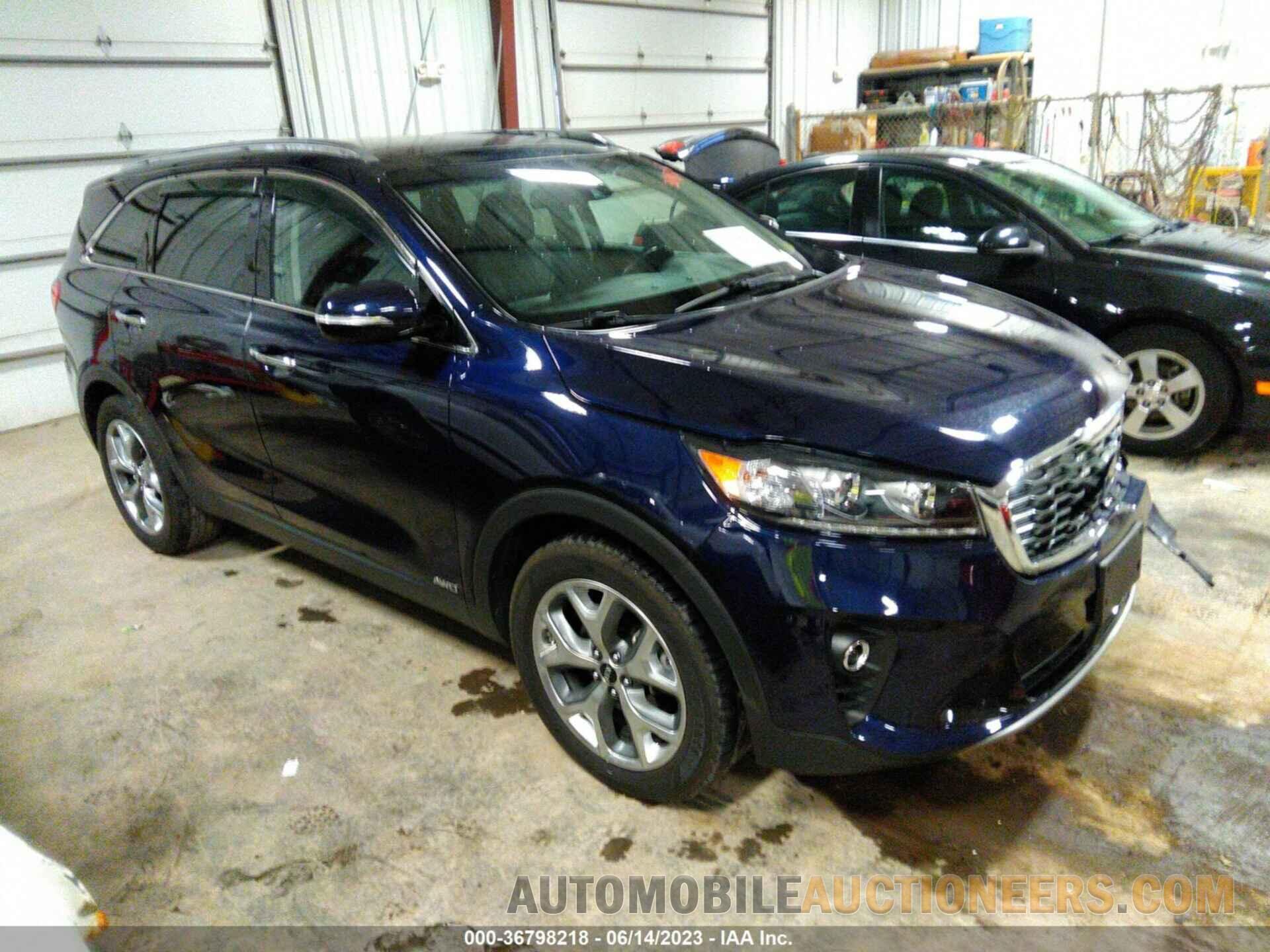 5XYPHDA56KG610264 KIA SORENTO 2019