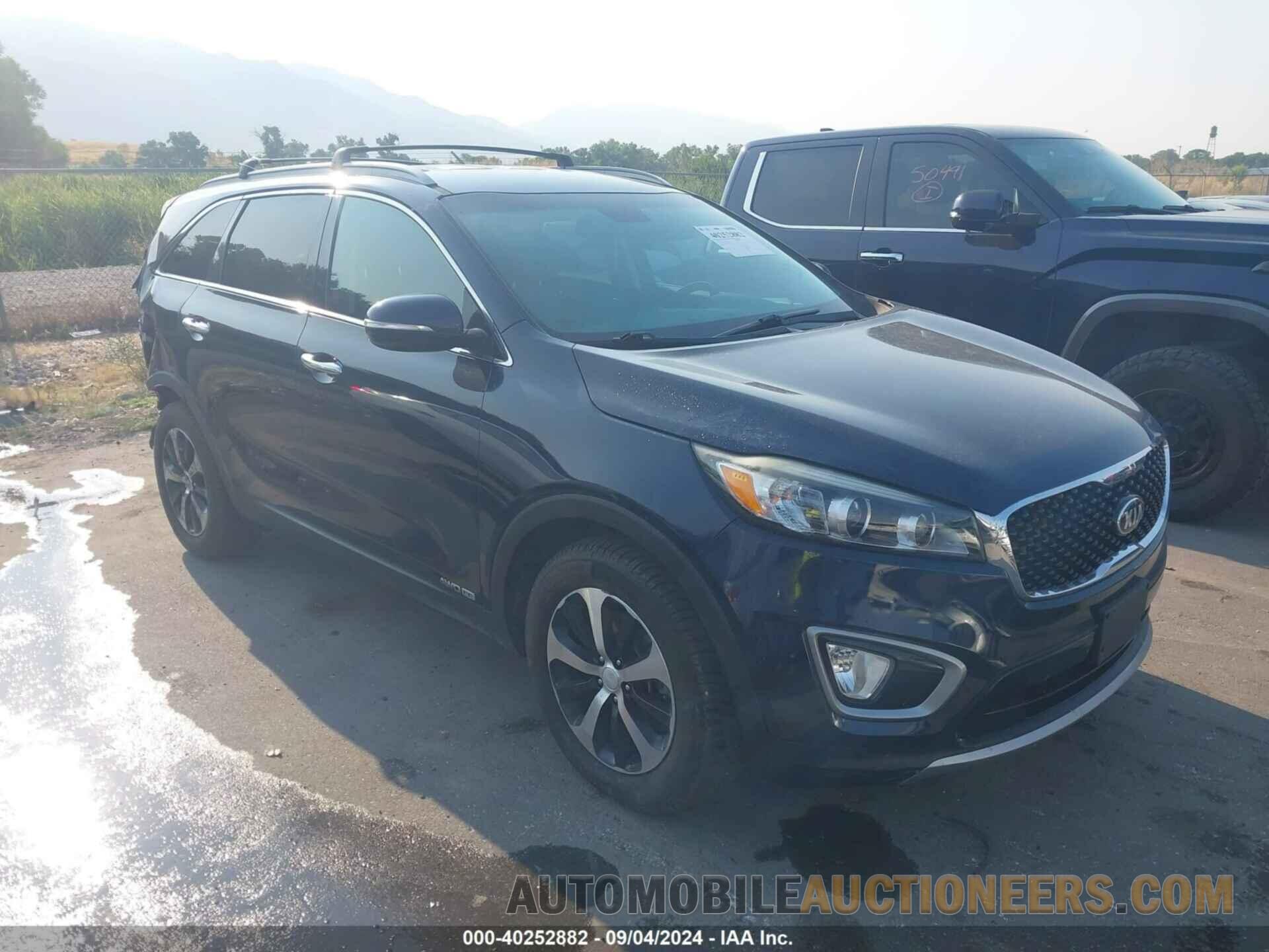 5XYPHDA57GG016130 KIA SORENTO 2016