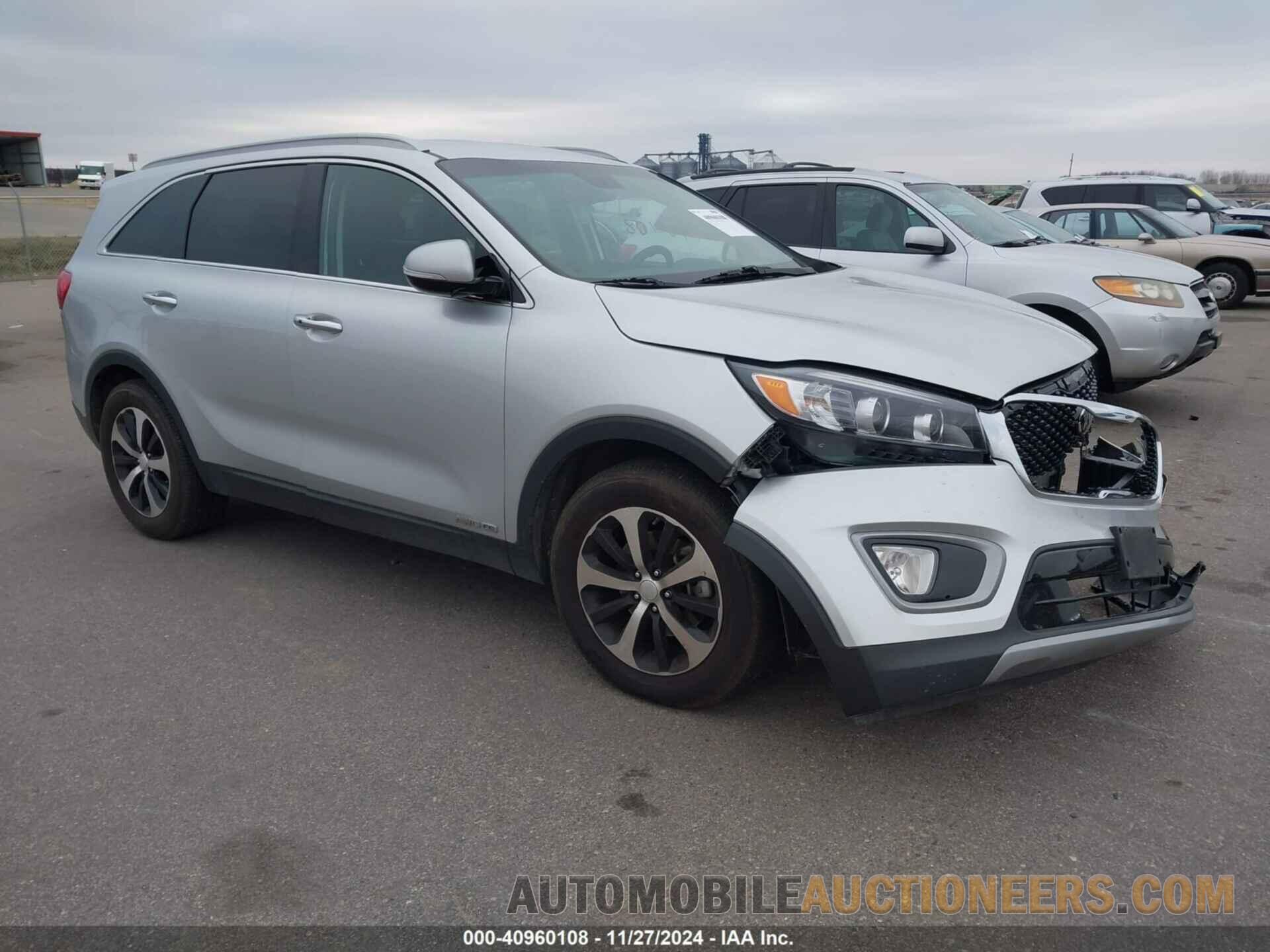 5XYPHDA57GG103297 KIA SORENTO 2016