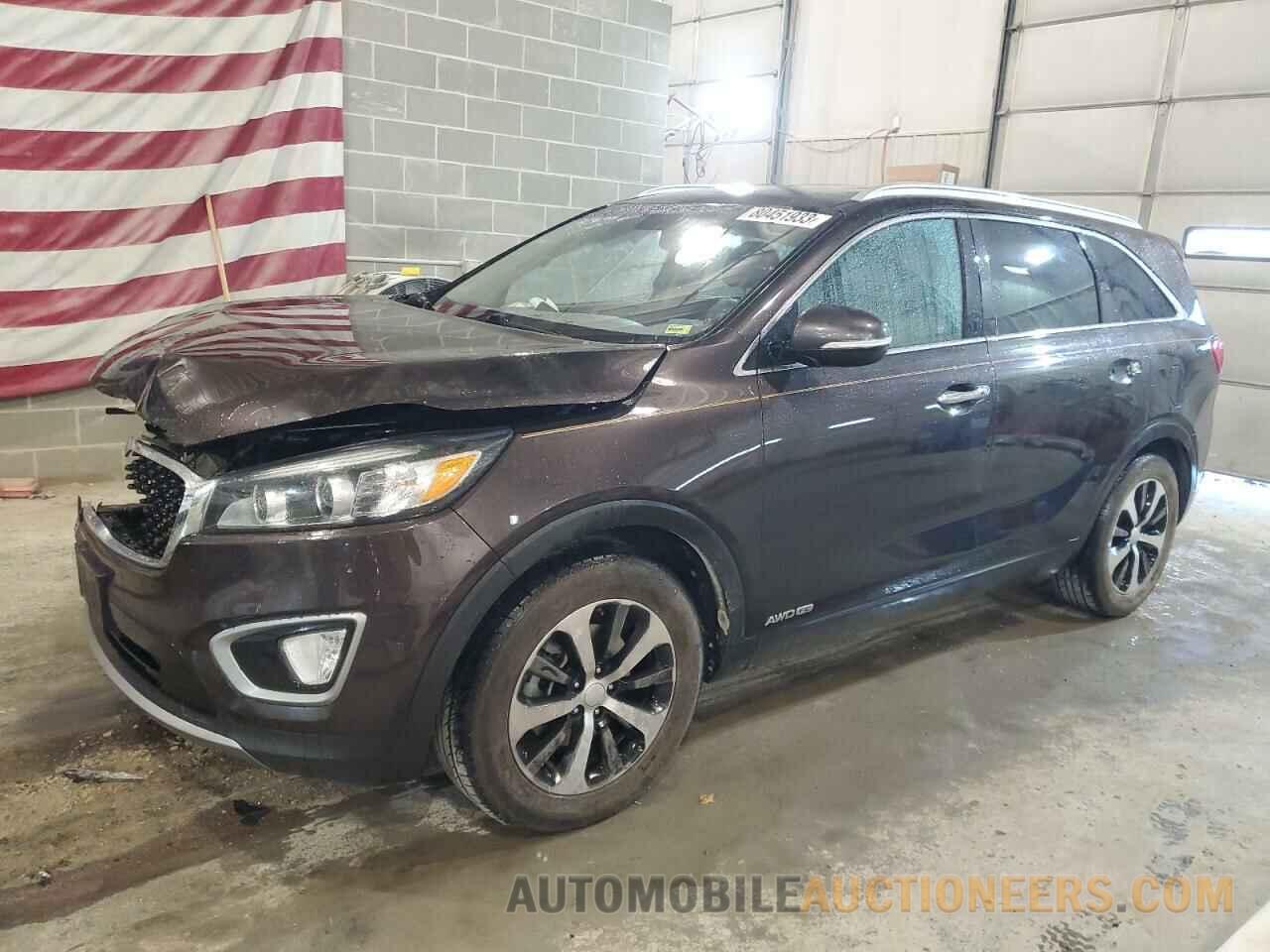 5XYPHDA57JG355879 KIA SORENTO 2018