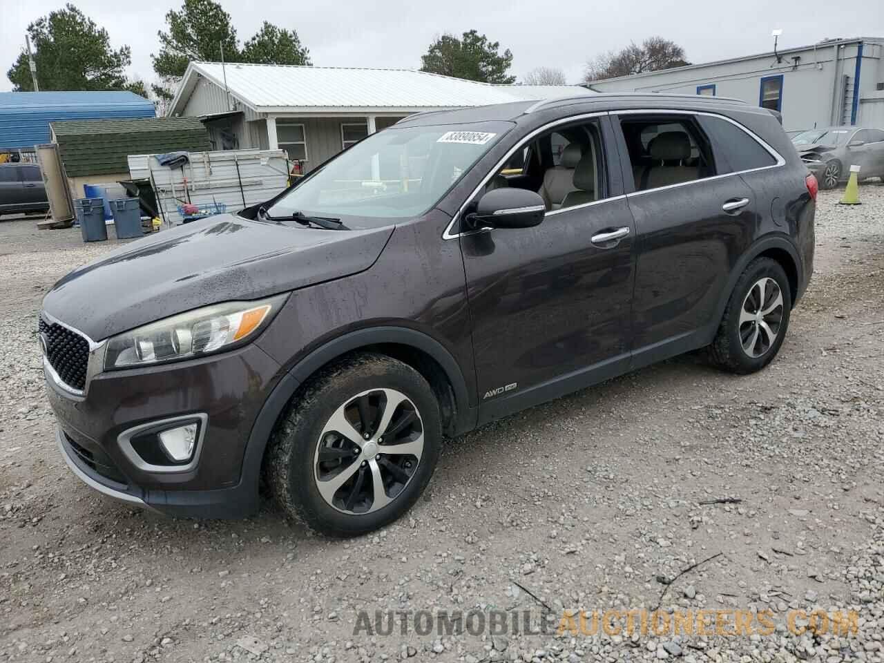 5XYPHDA58GG015469 KIA SORENTO 2016