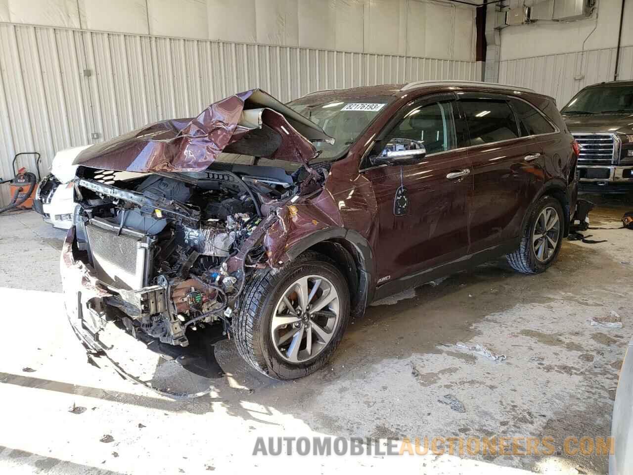 5XYPHDA58KG463672 KIA SORENTO 2019