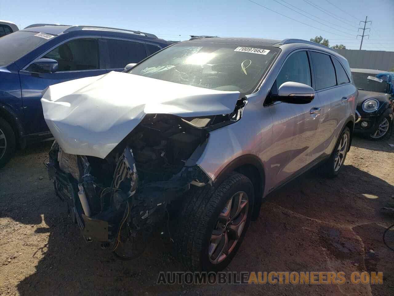 5XYPHDA58KG589725 KIA SORENTO 2019