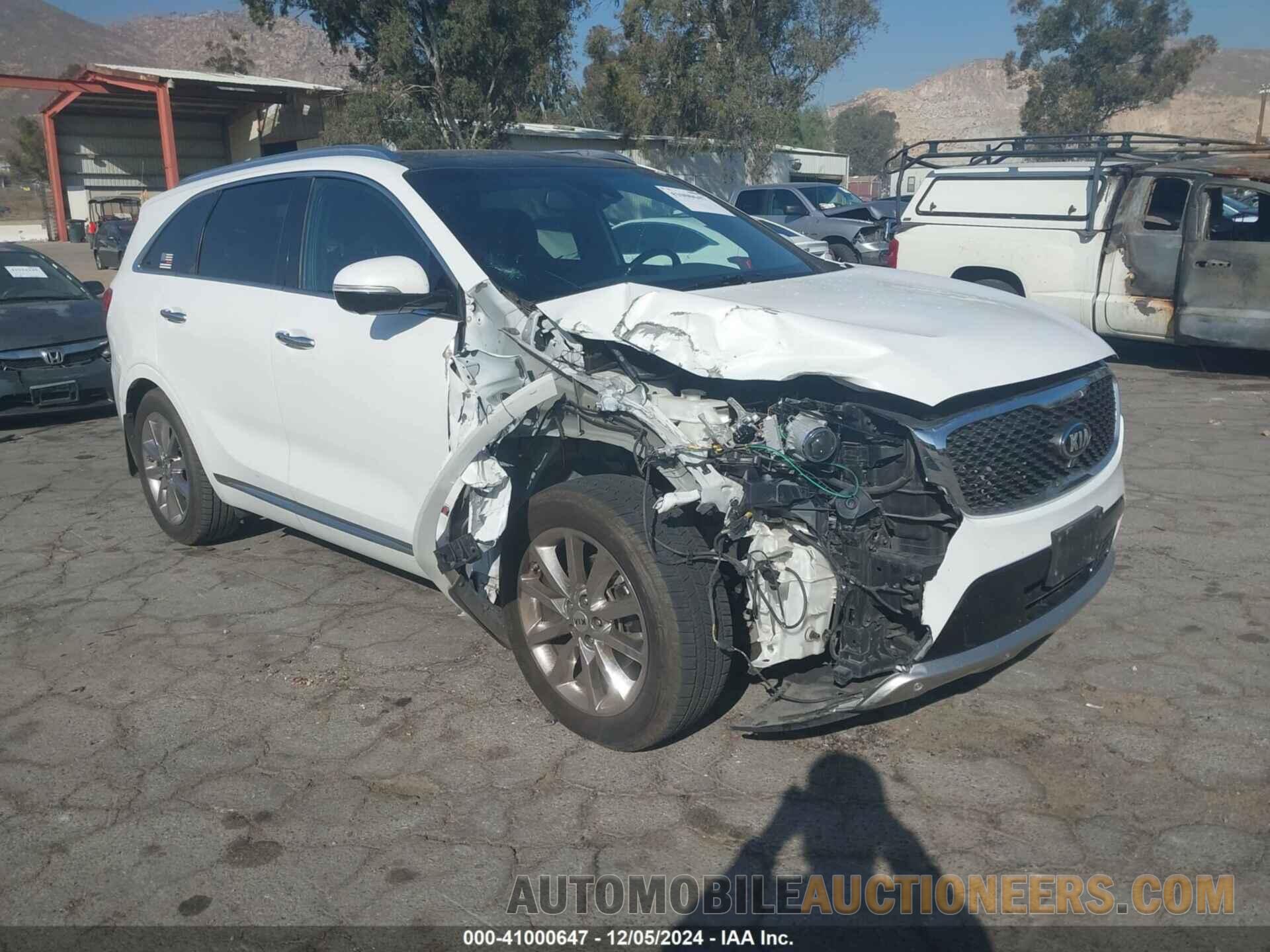 5XYPK4A53HG238442 KIA SORENTO 2017