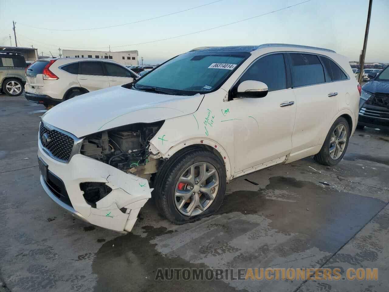 5XYPK4A56HG313800 KIA SORENTO 2017