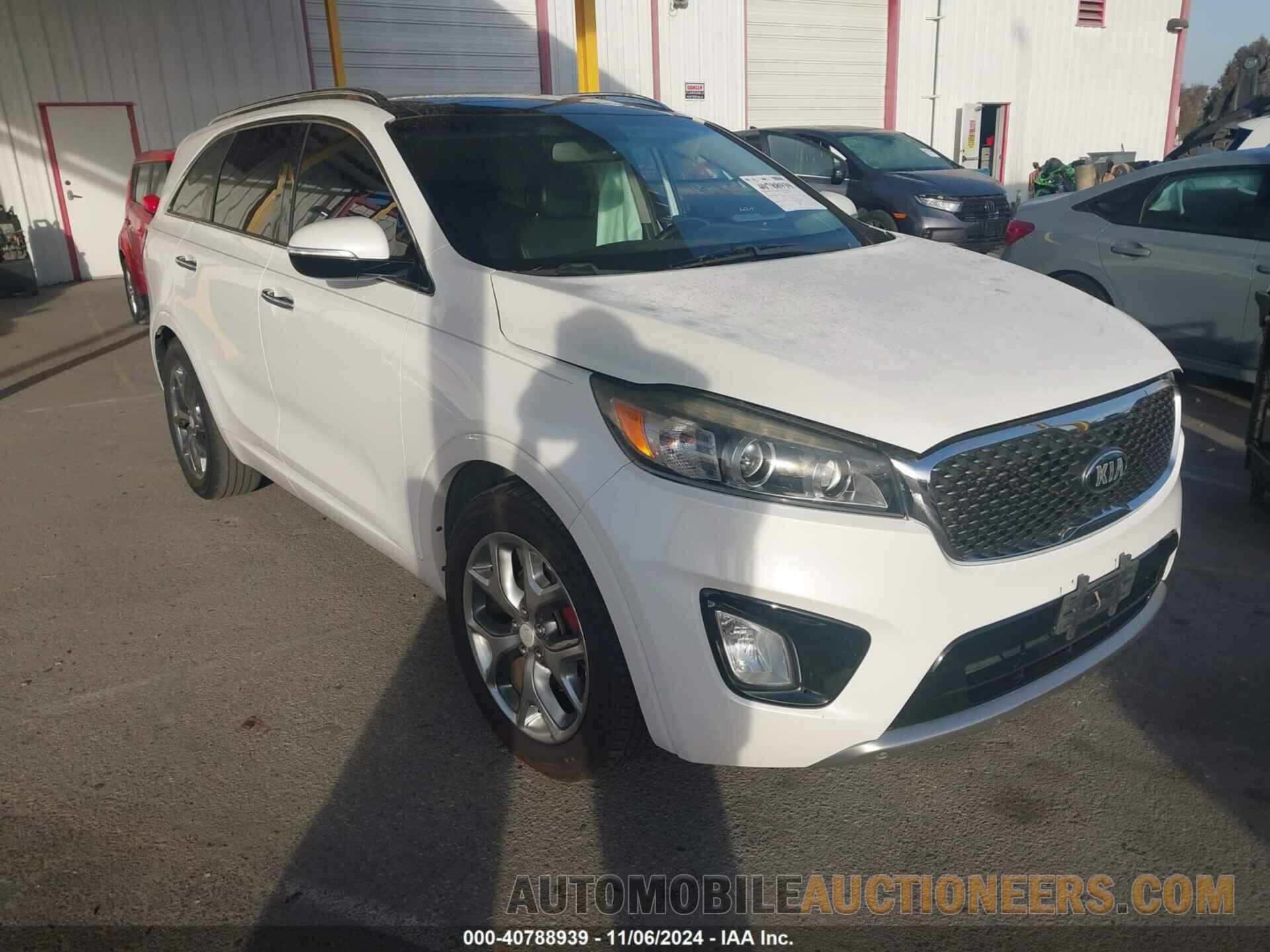 5XYPK4A58GG083580 KIA SORENTO 2016