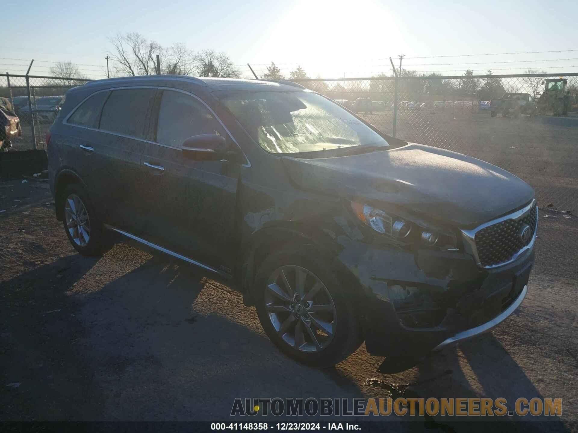 5XYPKDA50GG174830 KIA SORENTO 2016