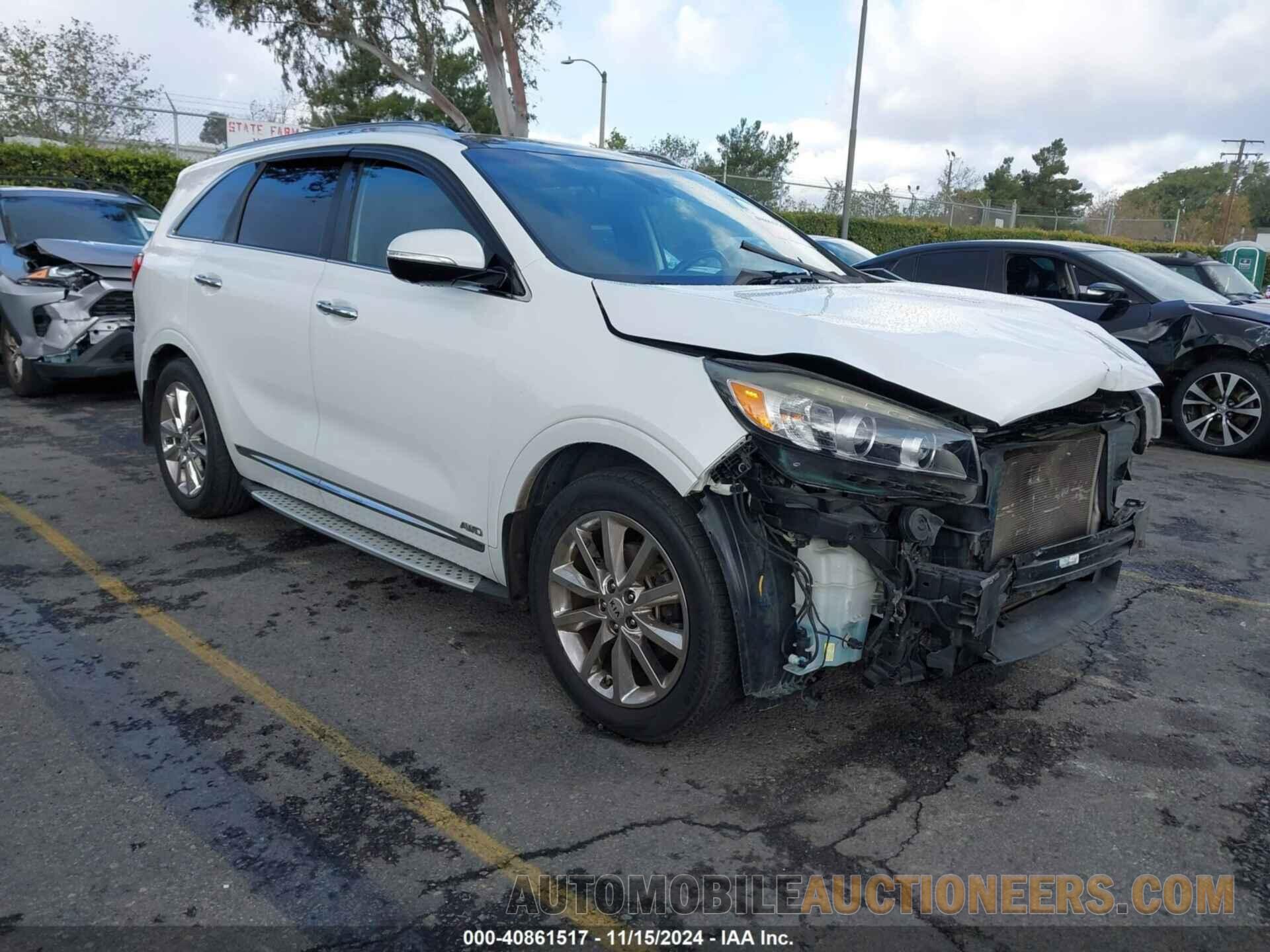 5XYPKDA51GG095778 KIA SORENTO 2016