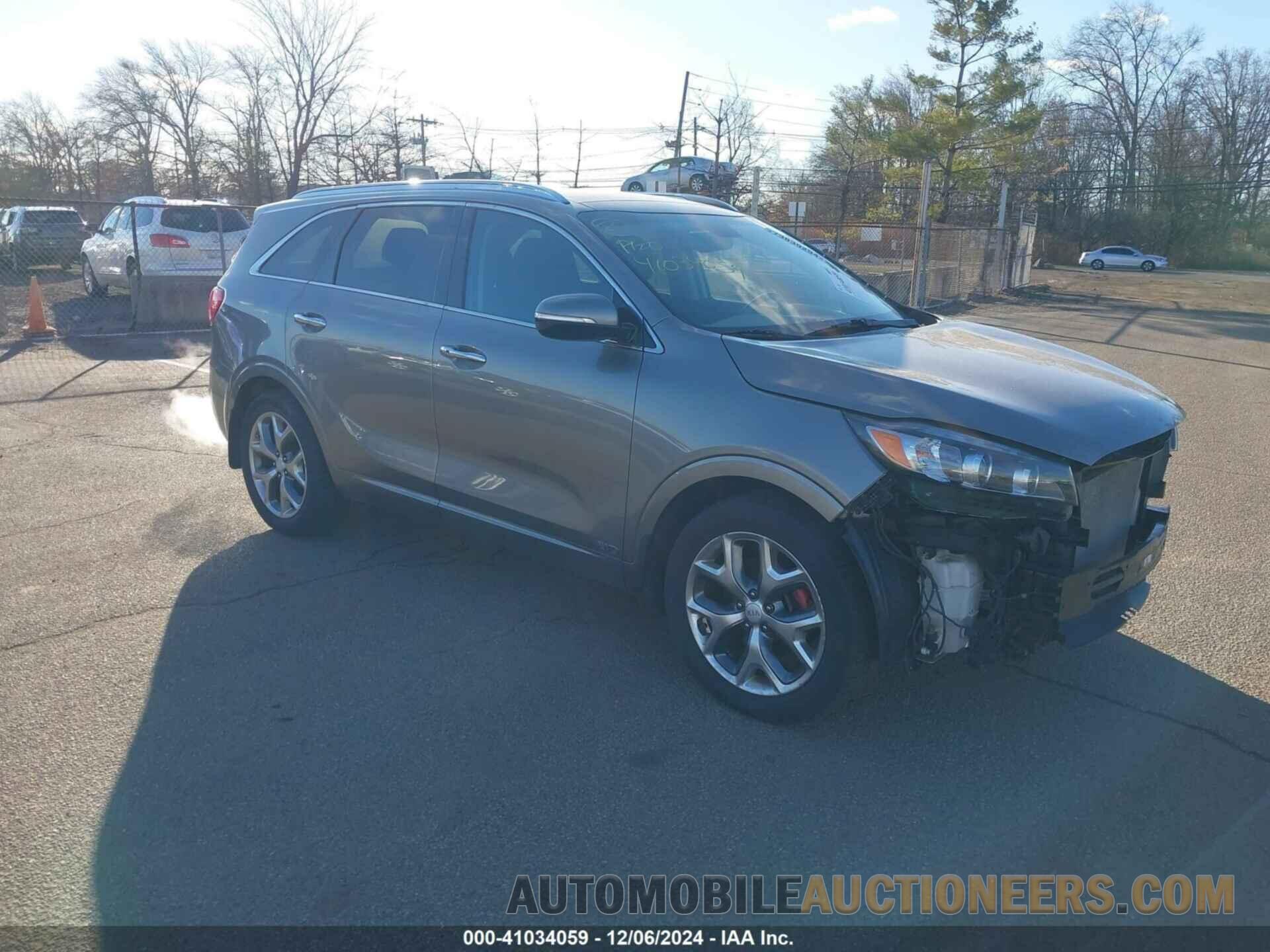 5XYPKDA51HG255580 KIA SORENTO 2017