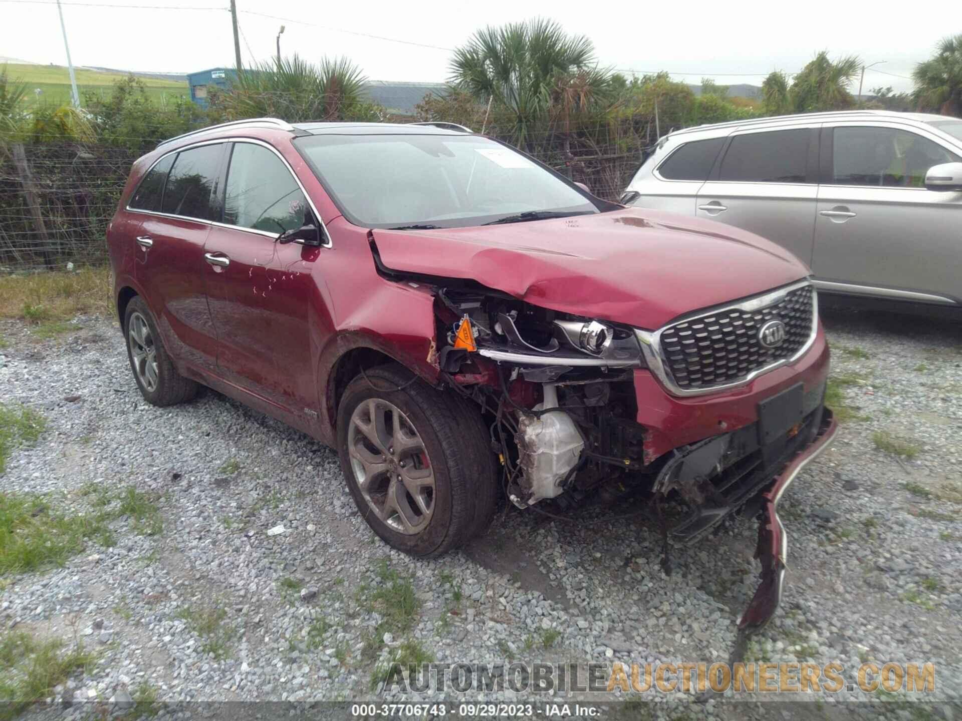 5XYPKDA51KG465314 KIA SORENTO 2019