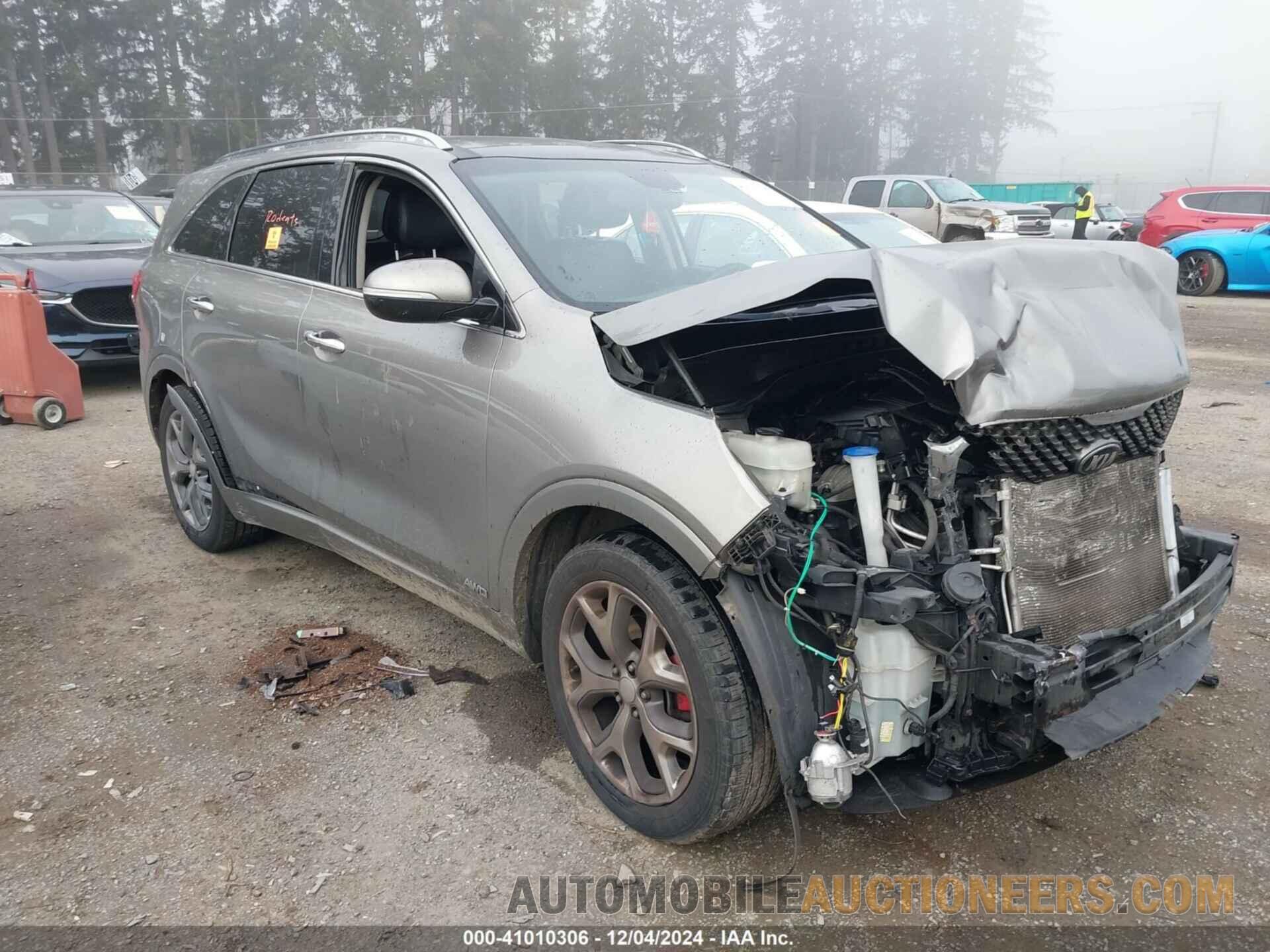 5XYPKDA52GG164803 KIA SORENTO 2016