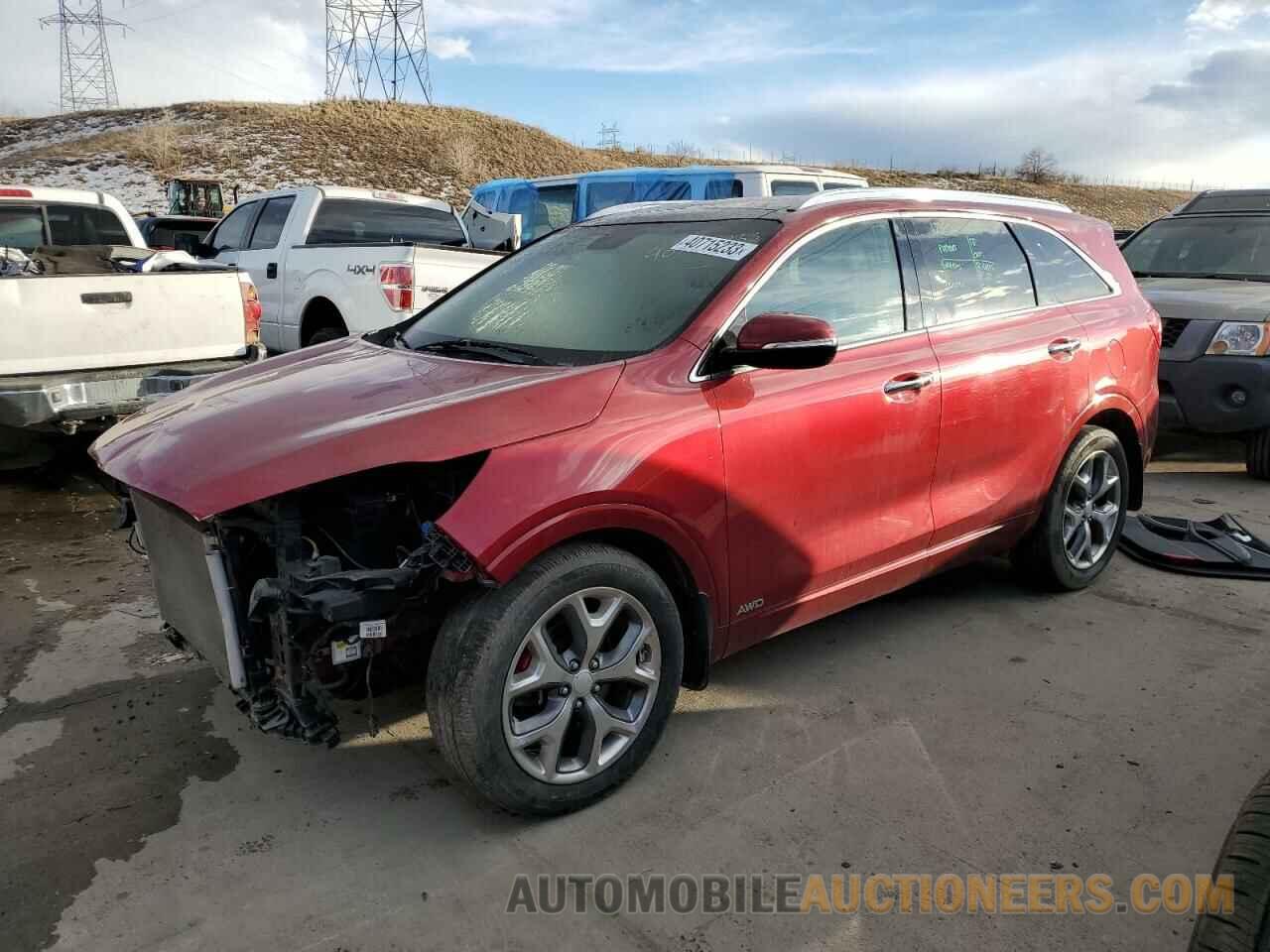 5XYPKDA53JG369635 KIA SORENTO 2018