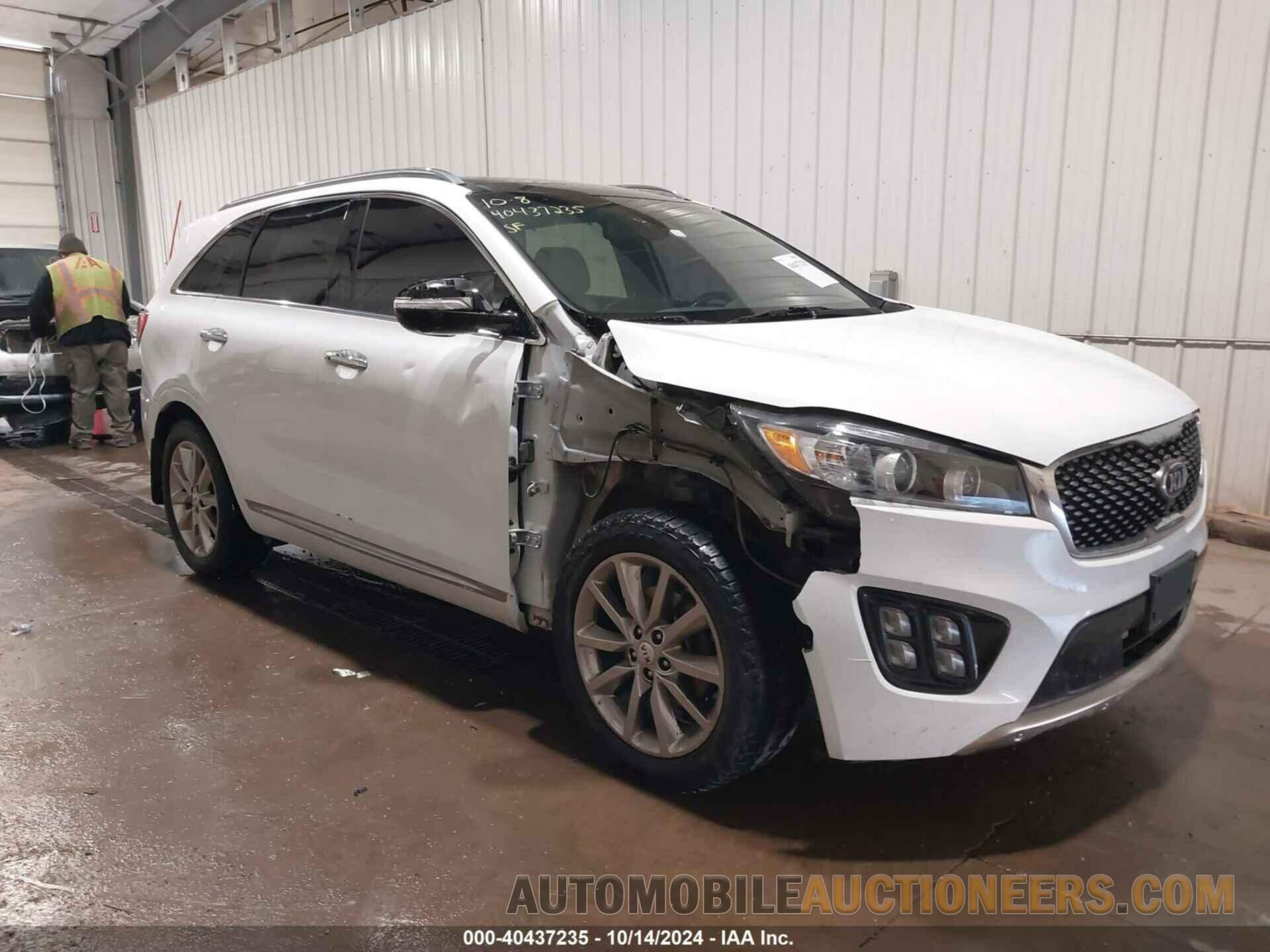 5XYPKDA54GG148750 KIA SORENTO 2016