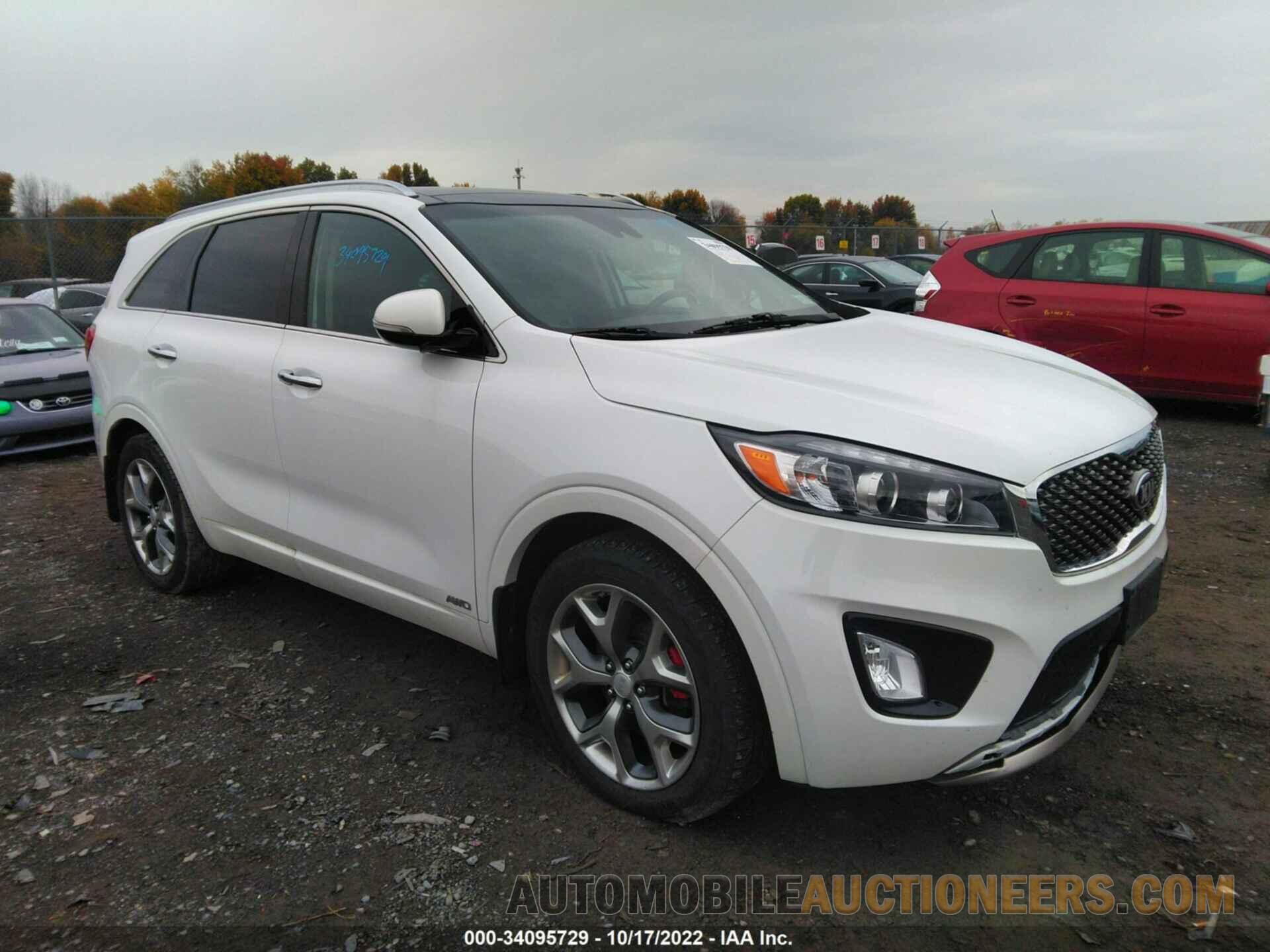 5XYPKDA54JG381244 KIA SORENTO 2018