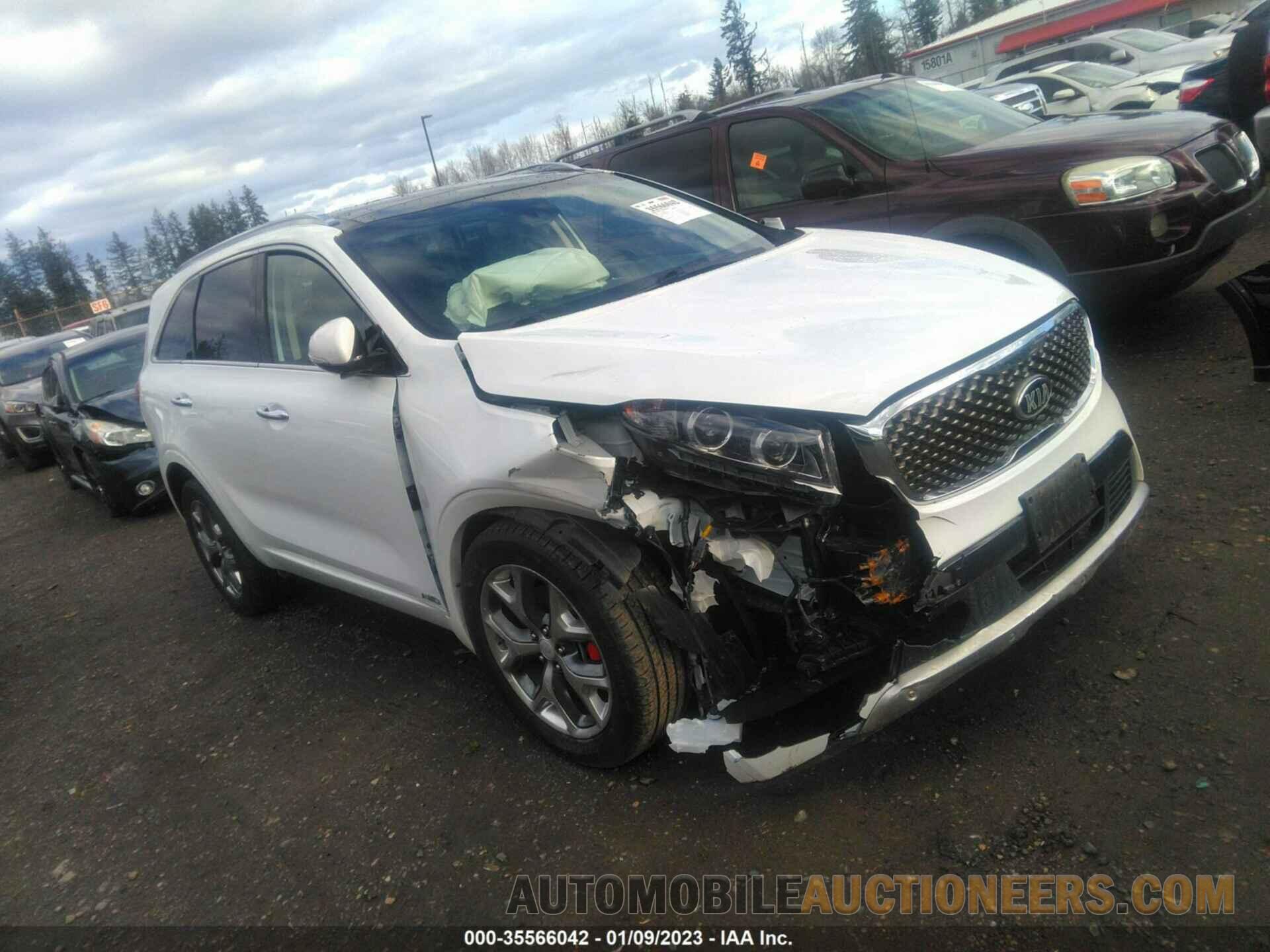 5XYPKDA54JG393314 KIA SORENTO 2018