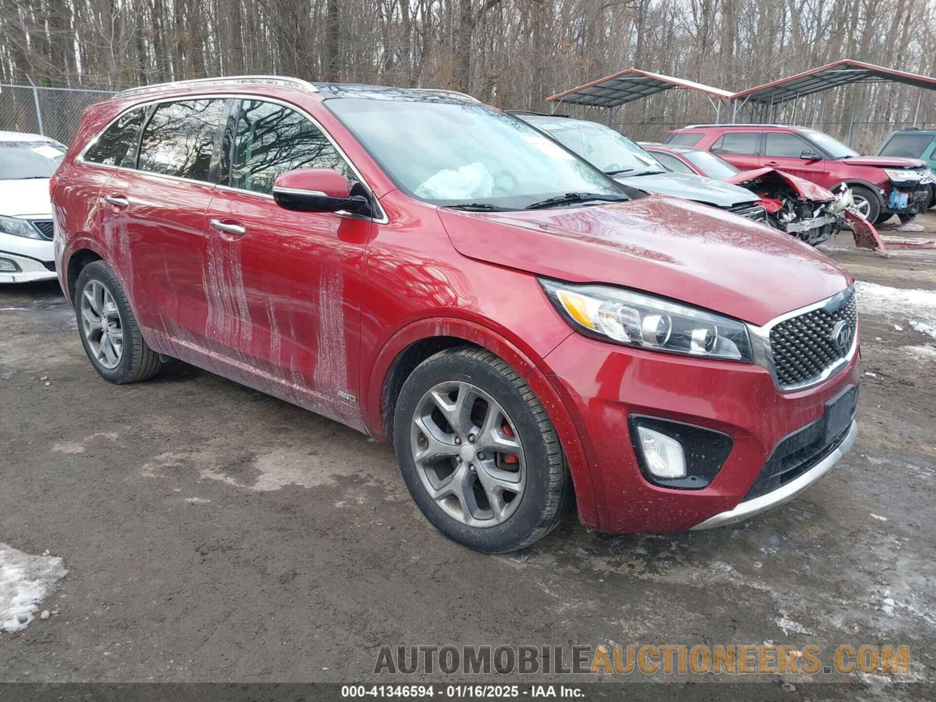 5XYPKDA55GG107544 KIA SORENTO 2016