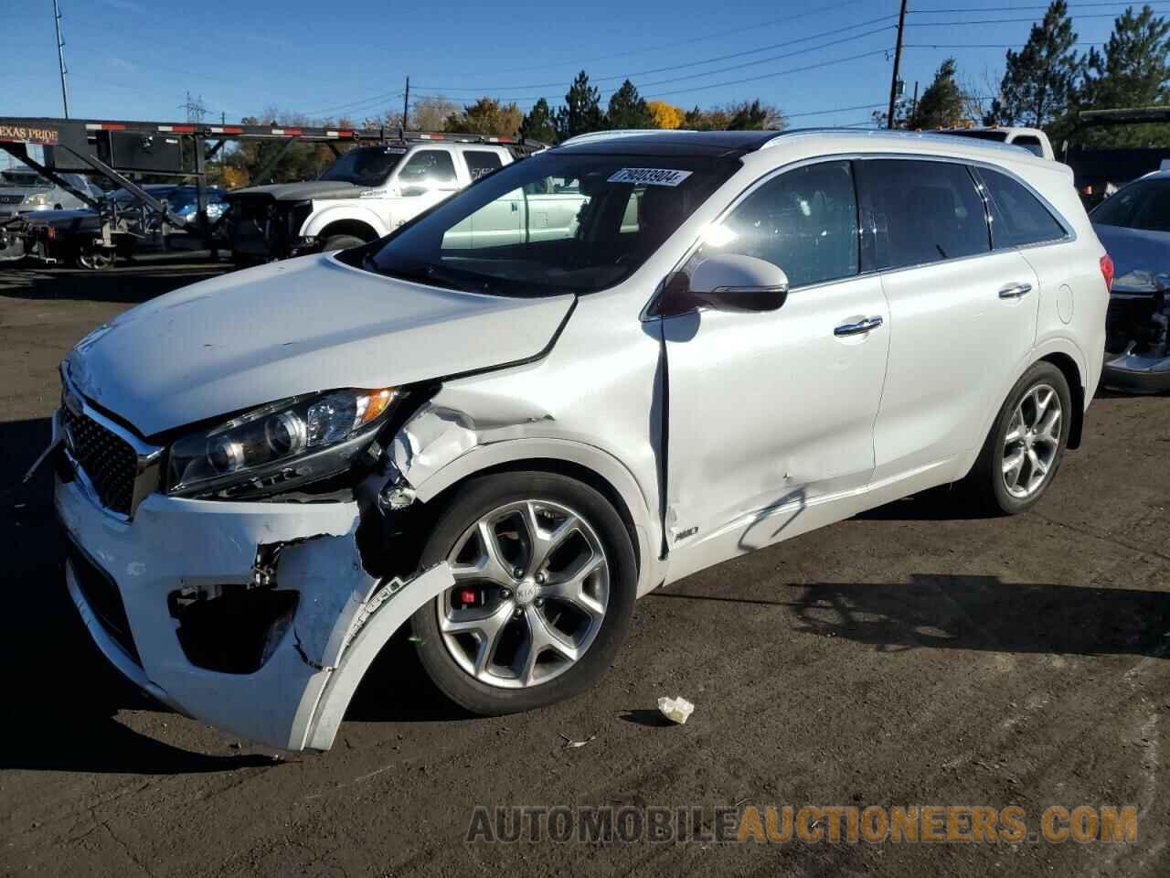 5XYPKDA56GG029923 KIA SORENTO 2016