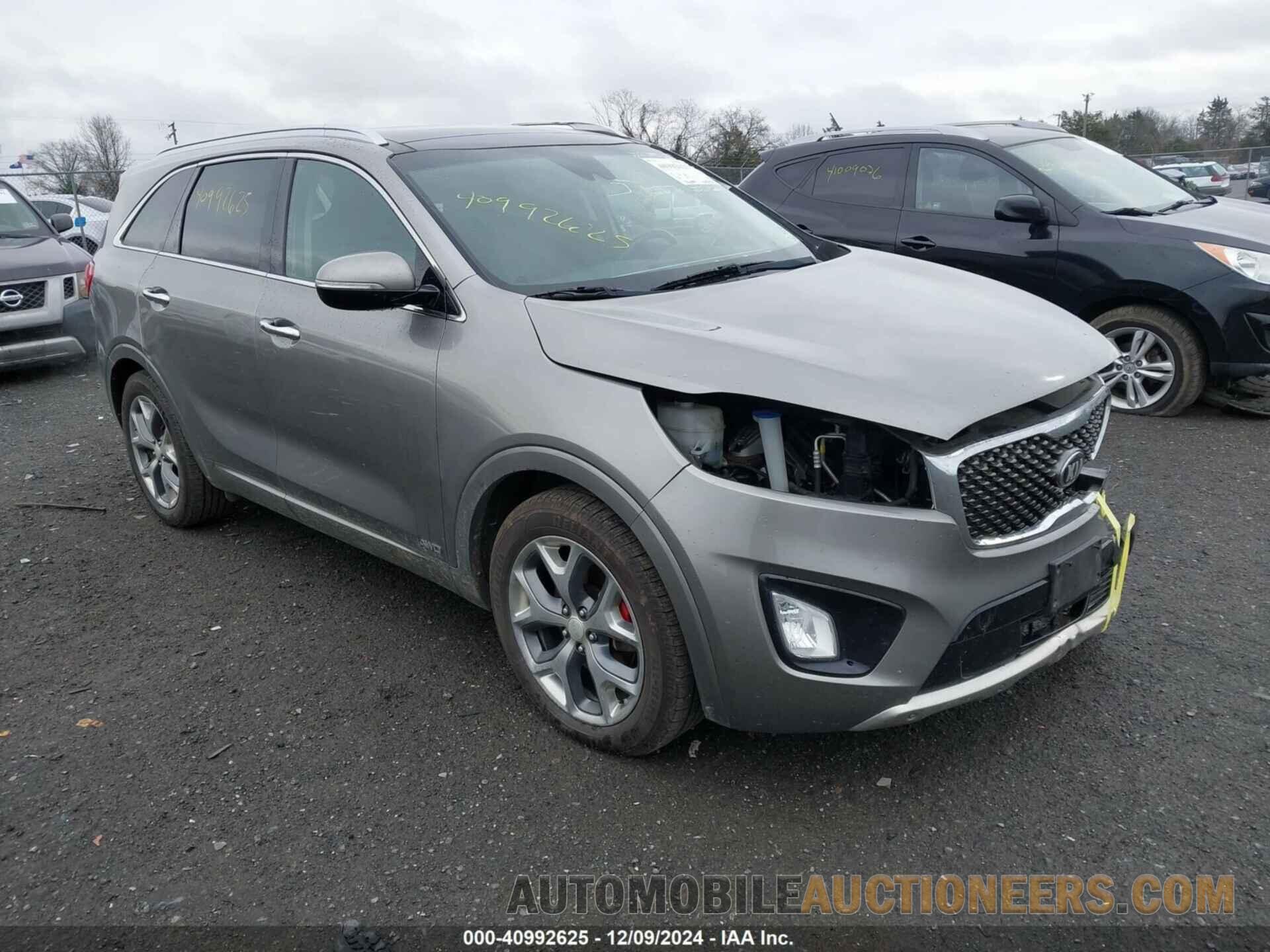 5XYPKDA56HG284055 KIA SORENTO 2017