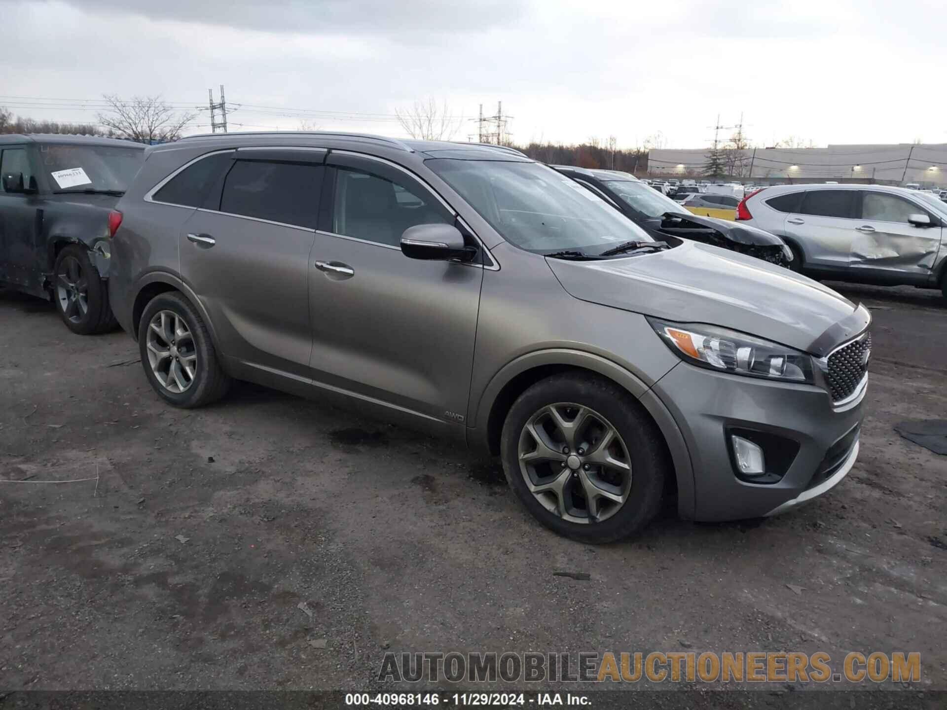 5XYPKDA57GG101048 KIA SORENTO 2016