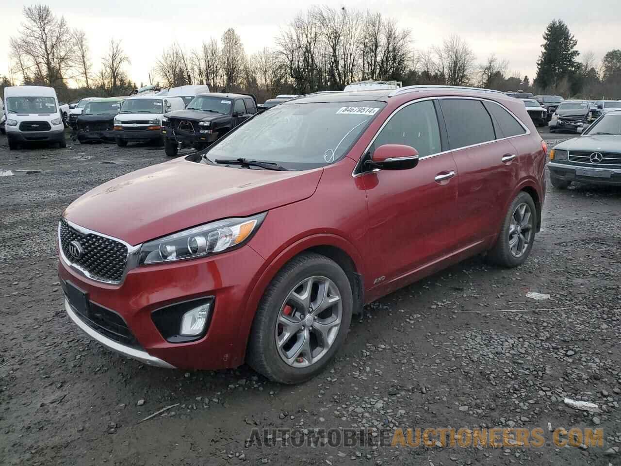 5XYPKDA58GG121079 KIA SORENTO 2016