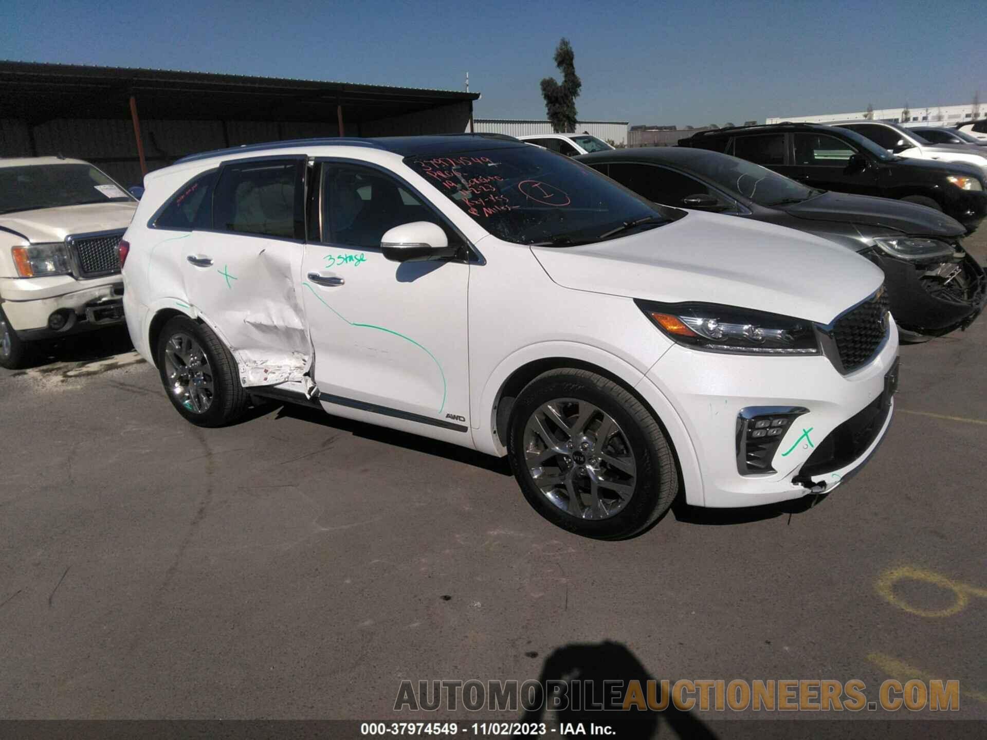 5XYPKDA58KG583554 KIA SORENTO 2019