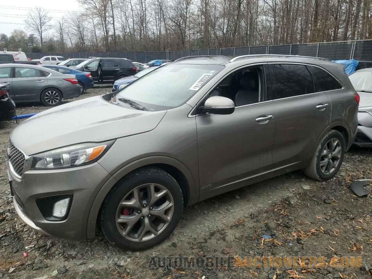 5XYPKDA59GG173031 KIA SORENTO 2016