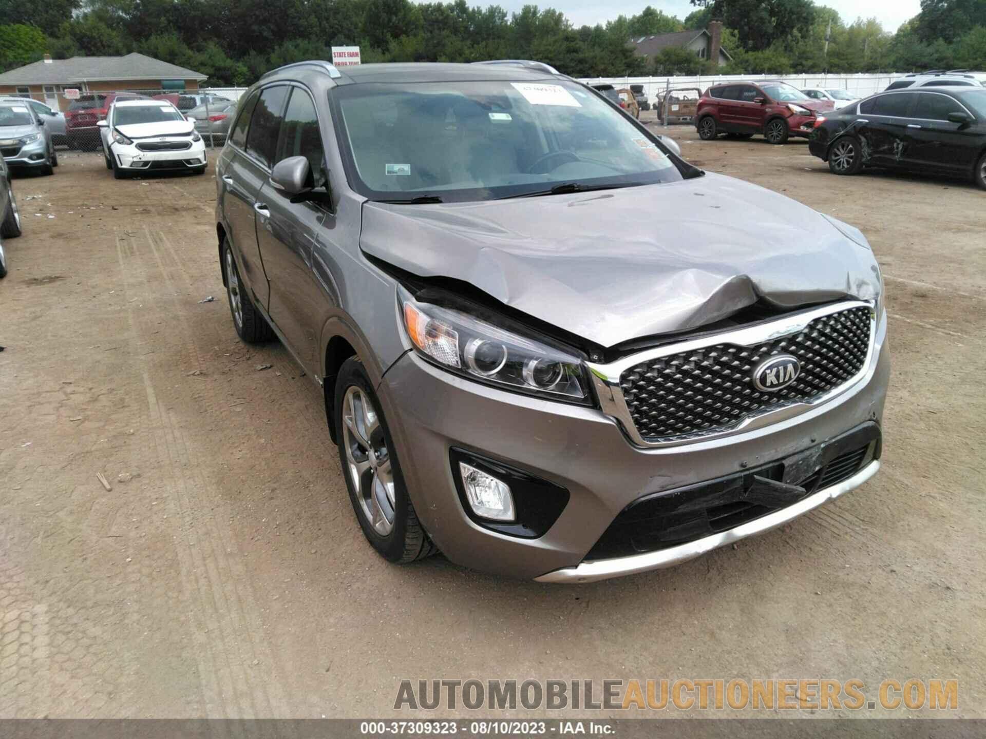 5XYPKDA59JG377674 KIA SORENTO 2018