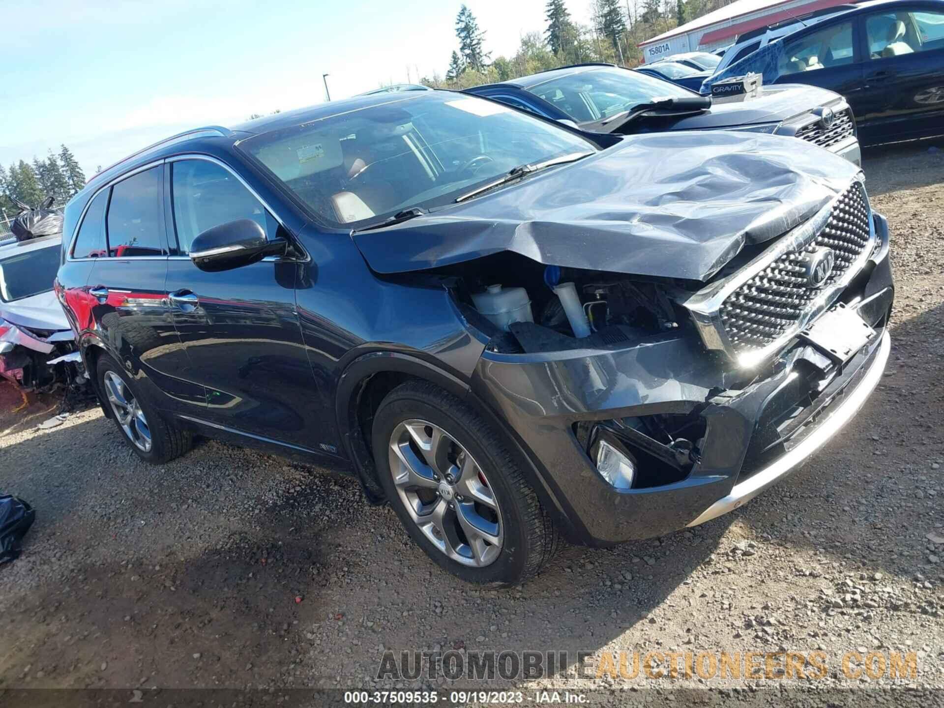 5XYPKDA59JG385063 KIA SORENTO 2018