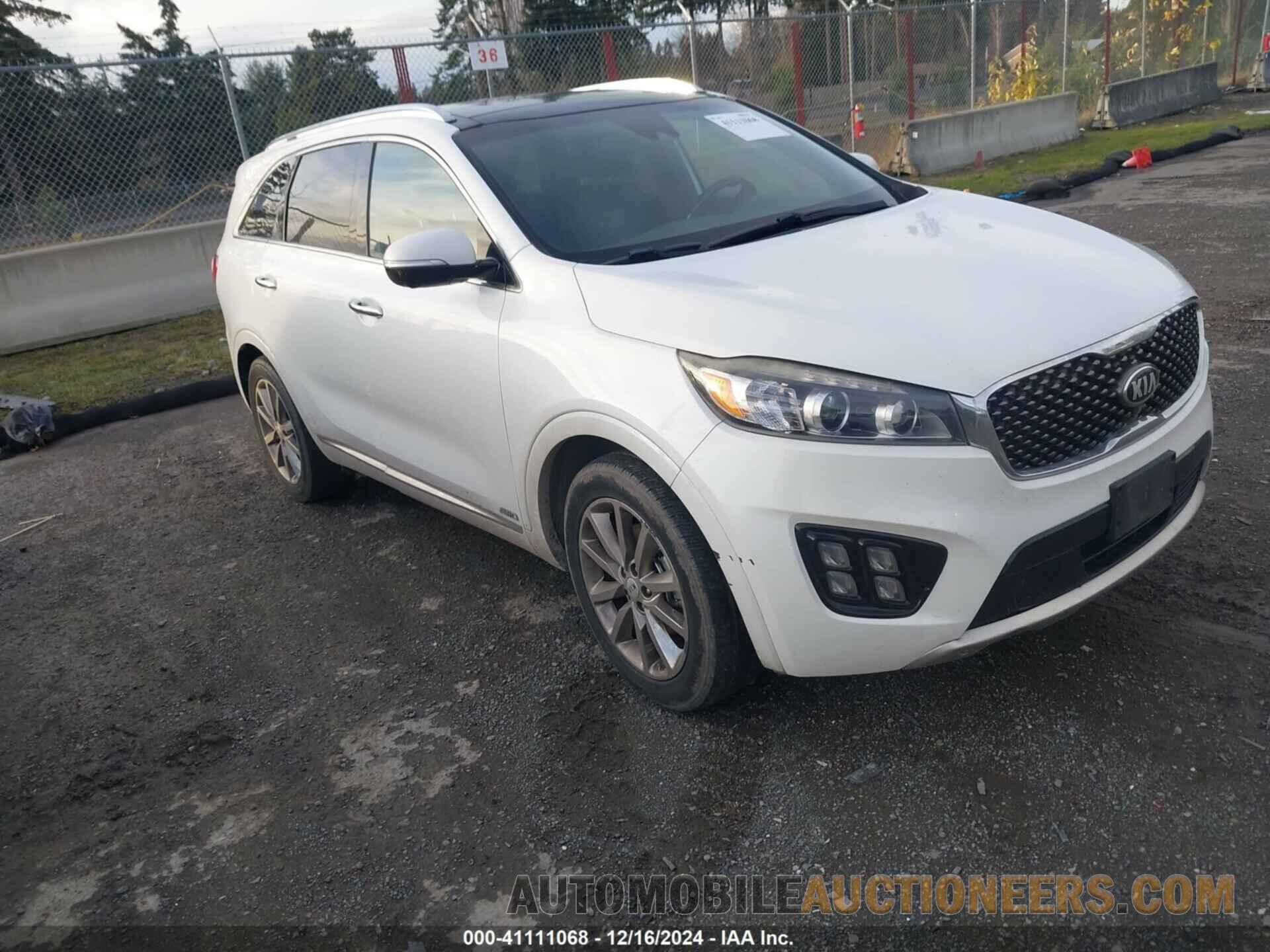 5XYPKDA5XGG075285 KIA SORENTO 2016