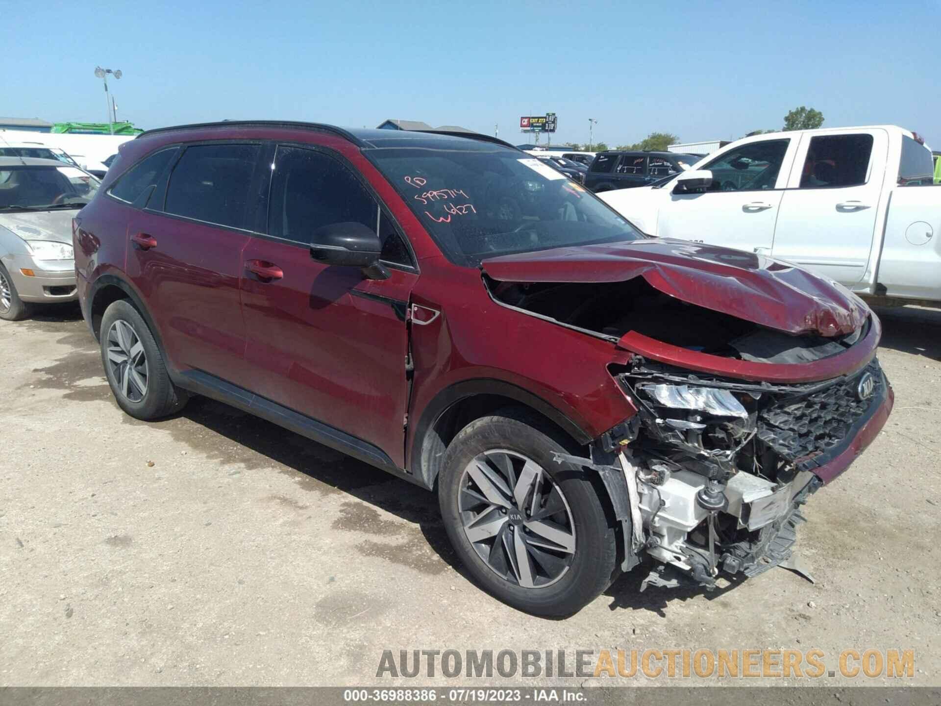 5XYRL4LC0MG070772 KIA SORENTO 2021