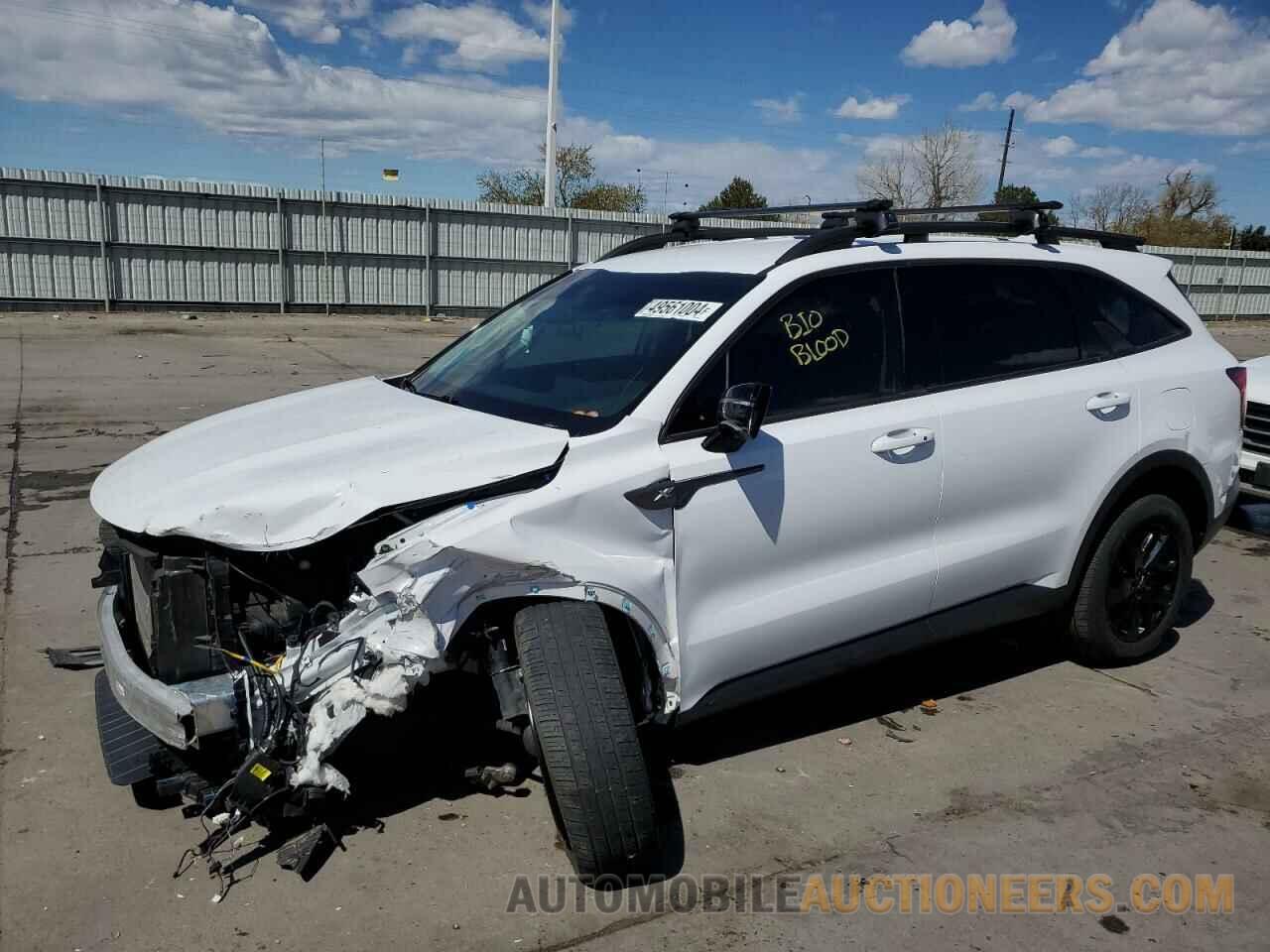 5XYRLDLC2NG124123 KIA SORENTO 2022