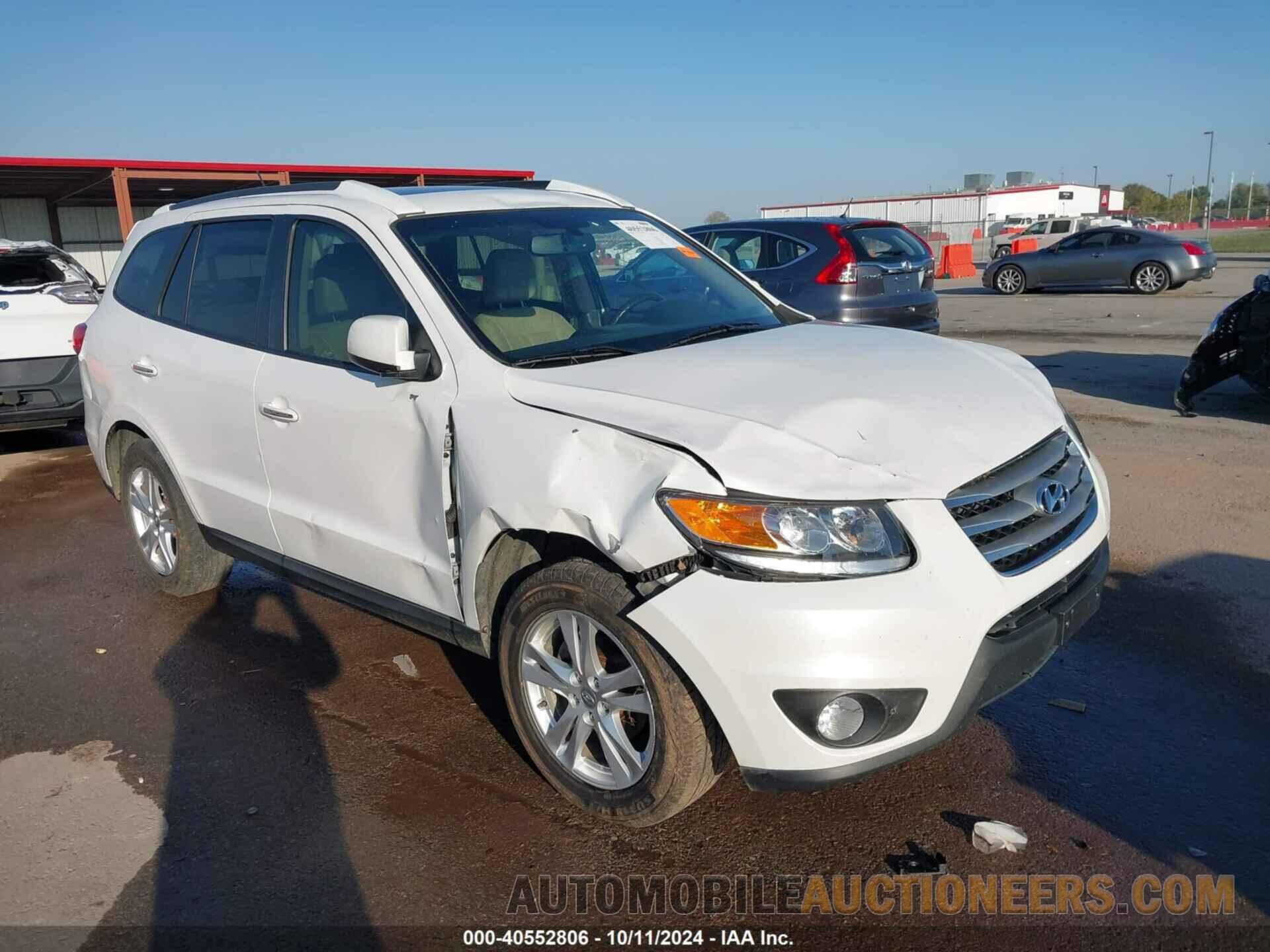 5XYZK3AB3CG112437 HYUNDAI SANTA FE 2012