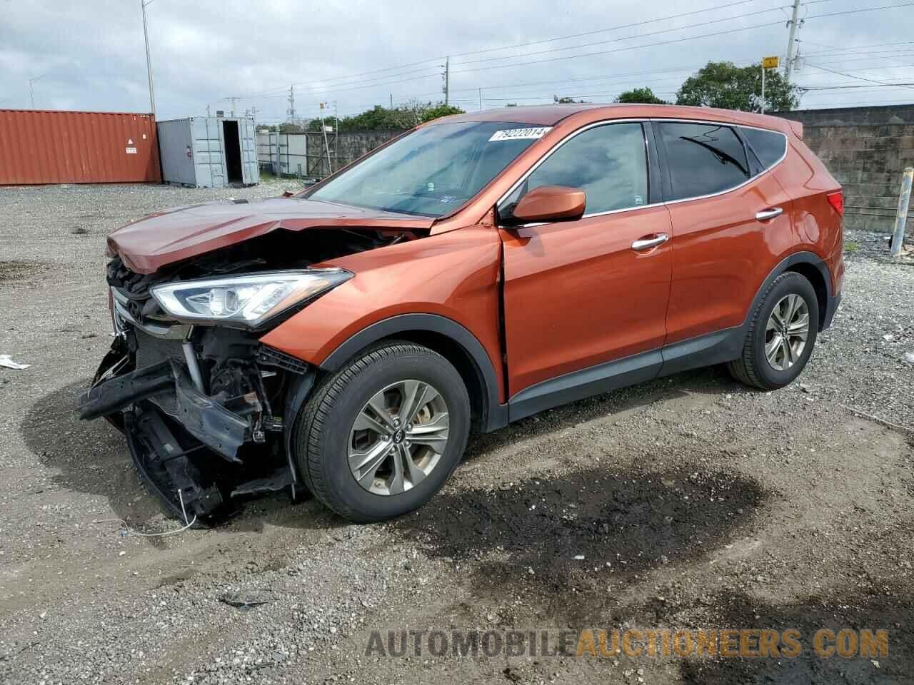 5XYZT3LB5GG345400 HYUNDAI SANTA FE 2016