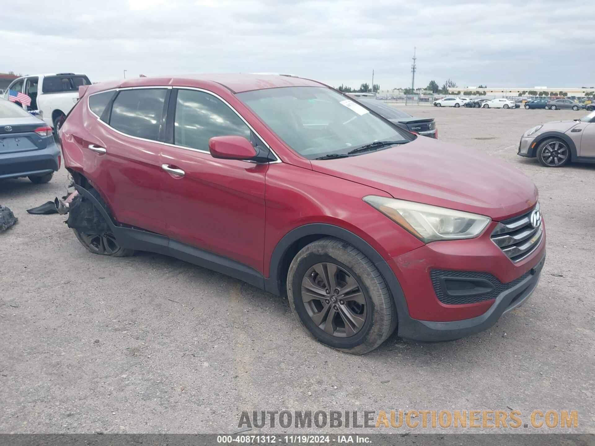 5XYZT3LB8DG111490 HYUNDAI SANTA FE 2013