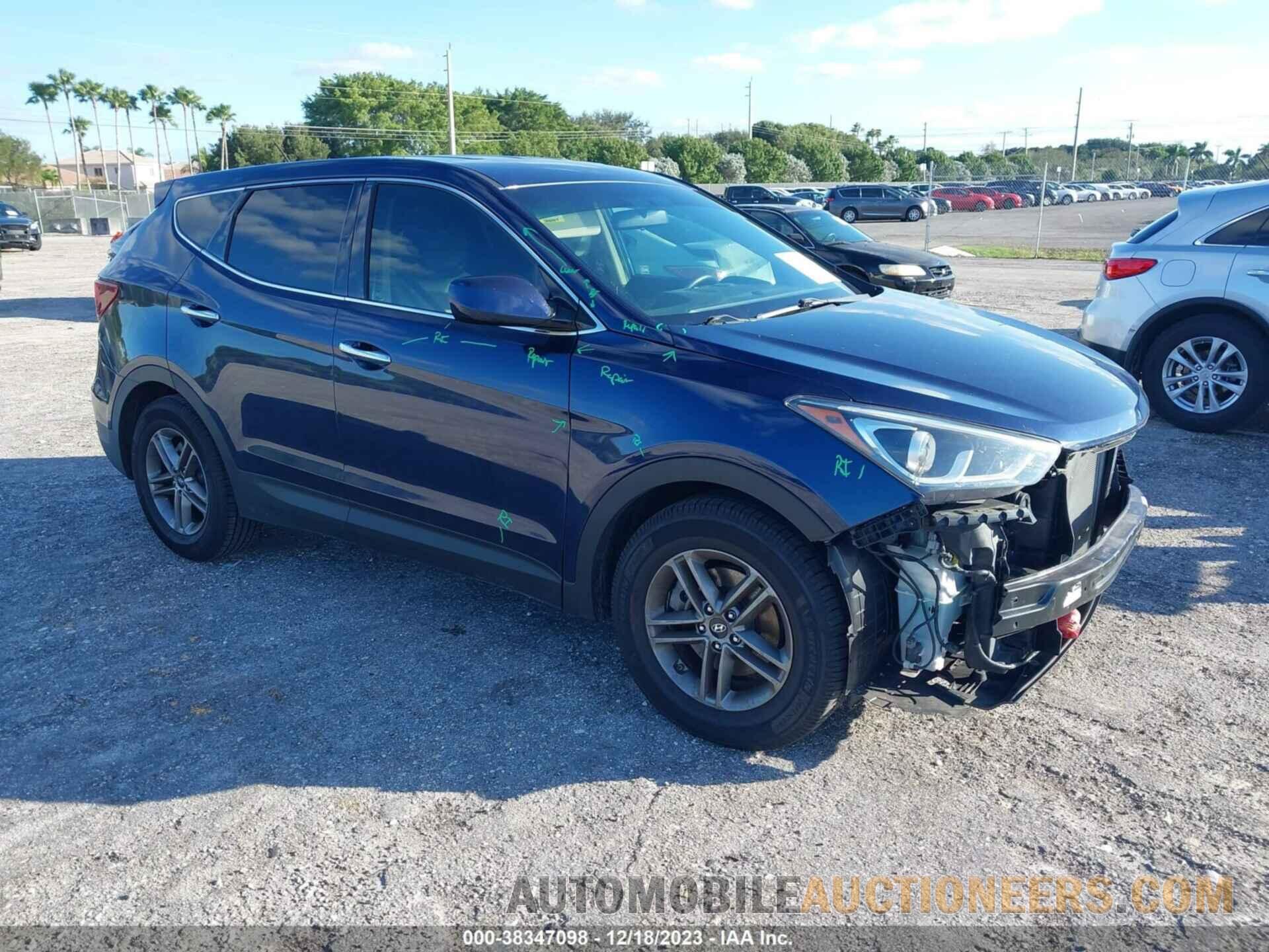 5XYZT3LB8JG531777 HYUNDAI SANTA FE SPORT 2018