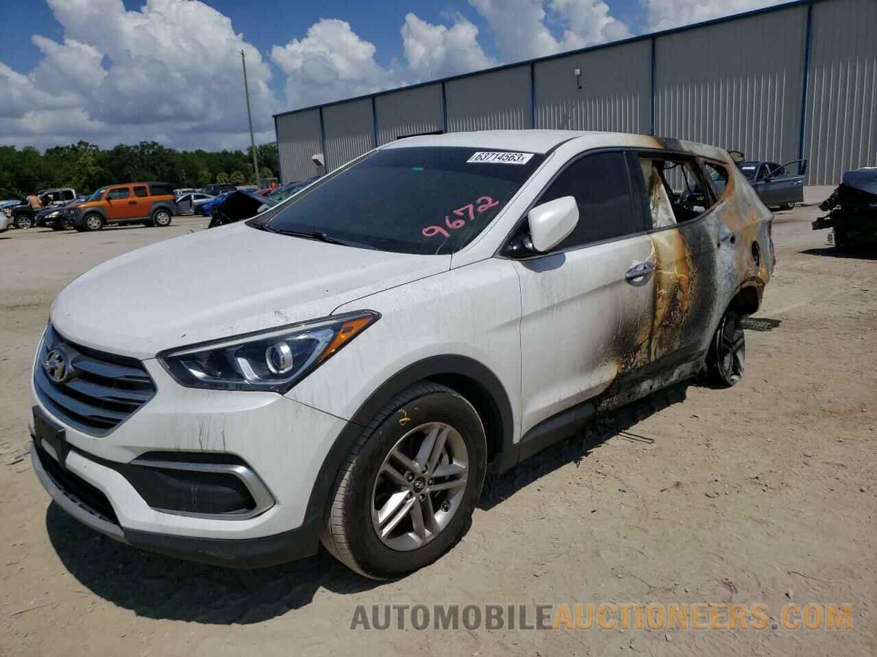 5XYZT3LB8JG569672 HYUNDAI SANTA FE 2018