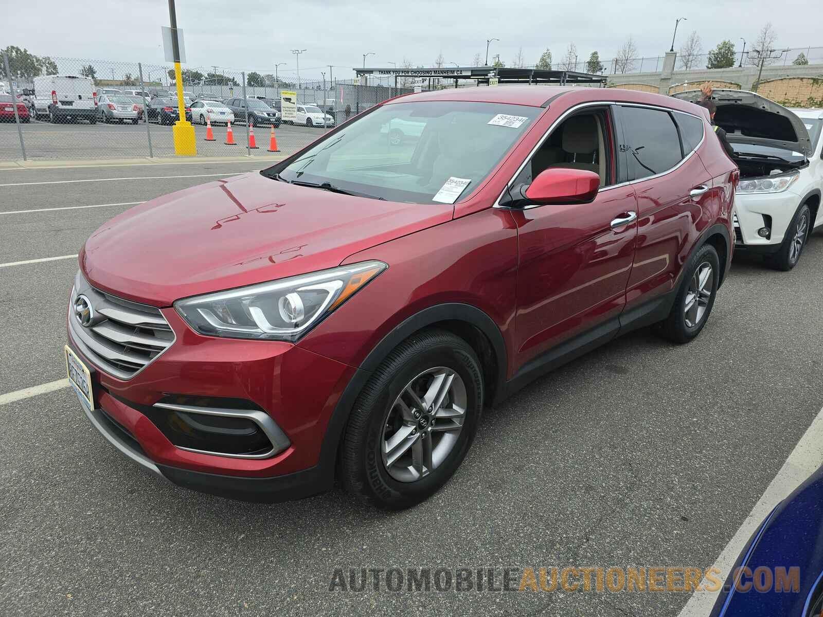 5XYZTDLB5HG449859 Hyundai Santa Fe 2017