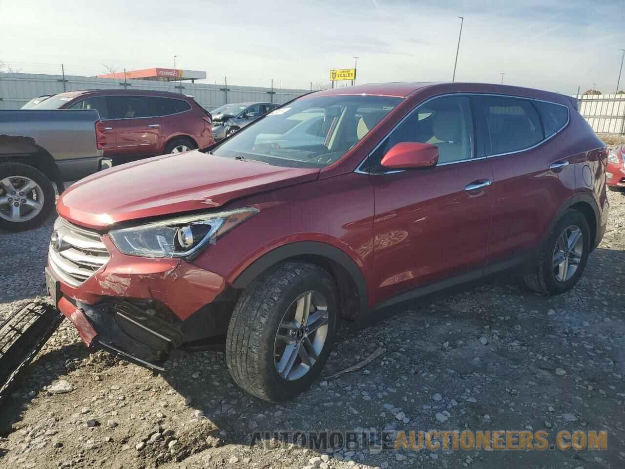 5XYZTDLB8HG454814 HYUNDAI SANTA FE 2017