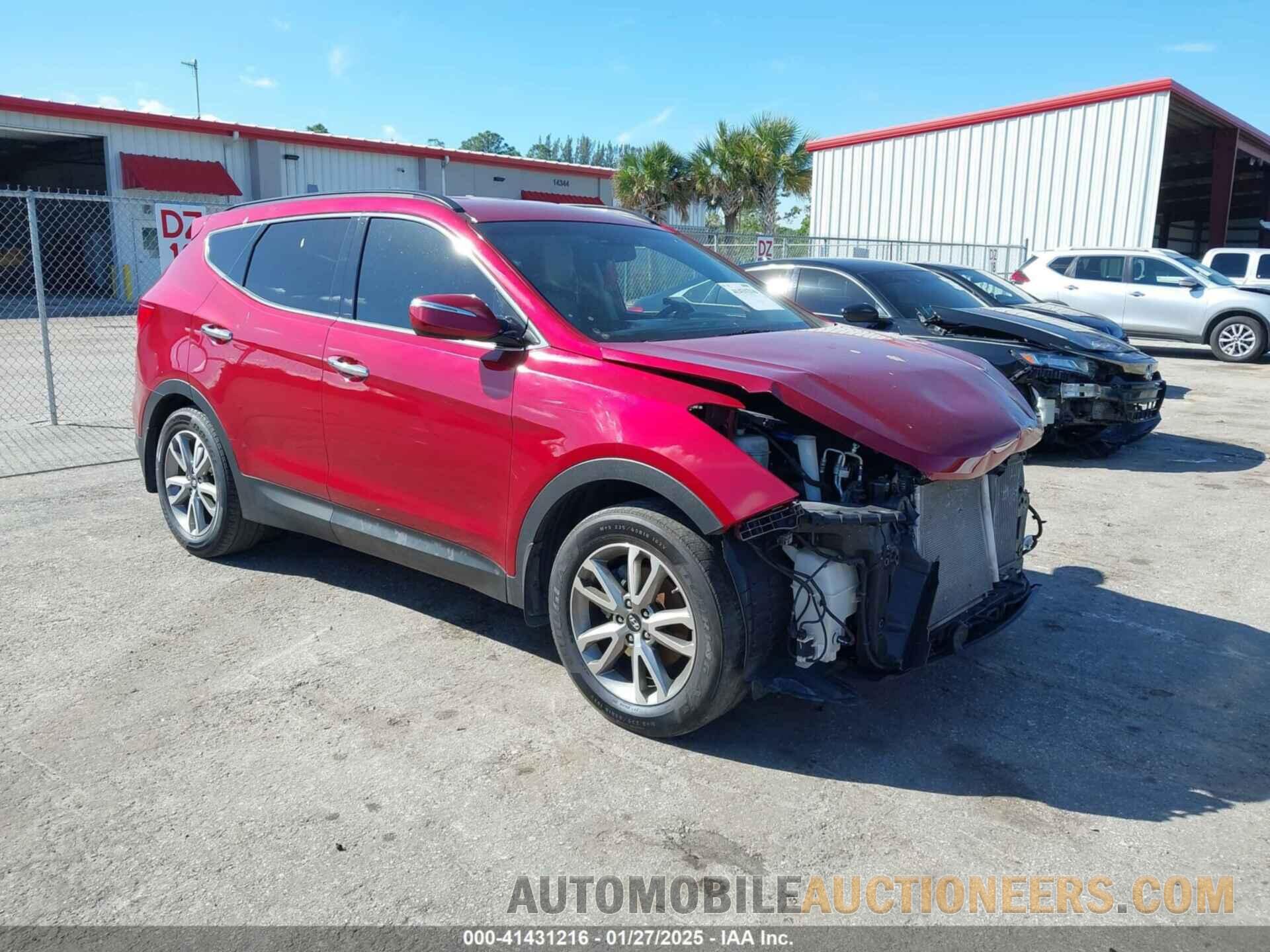 5XYZU3LA4GG315373 HYUNDAI SANTA FE SPORT 2016