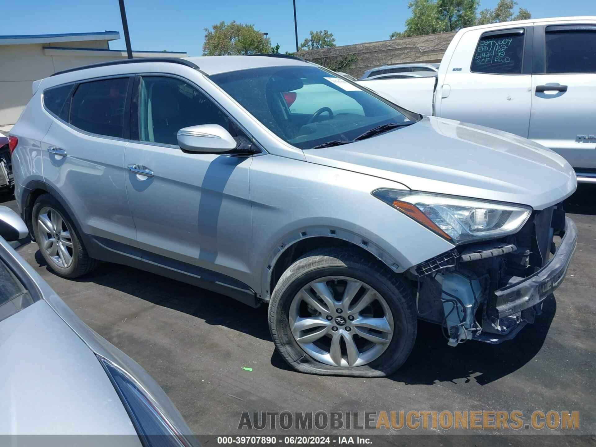 5XYZU3LA6DG103344 HYUNDAI SANTA FE 2013