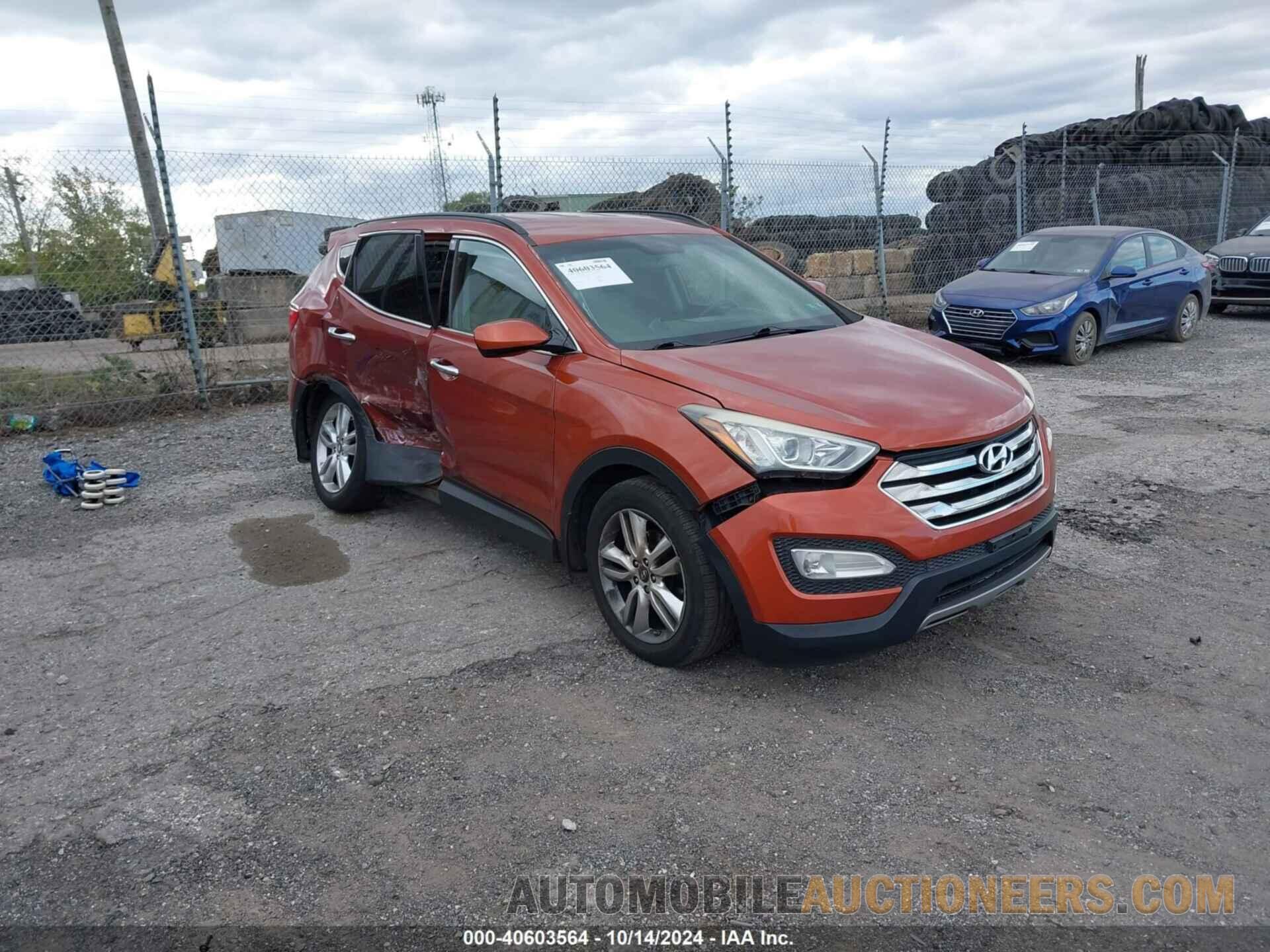 5XYZU3LA7DG099367 HYUNDAI SANTA FE 2013