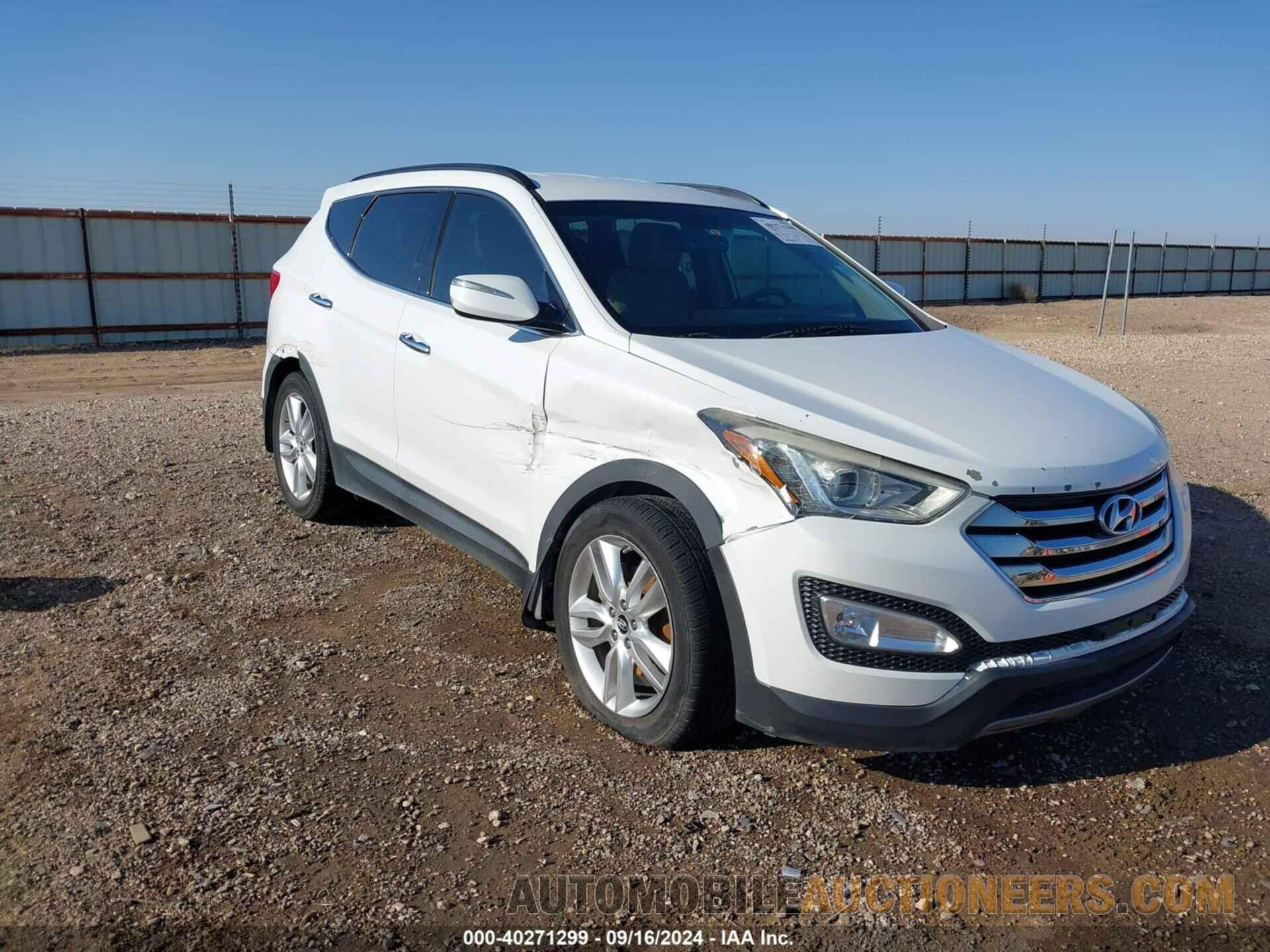 5XYZU3LA8EG161098 HYUNDAI SANTA FE SPORT 2014